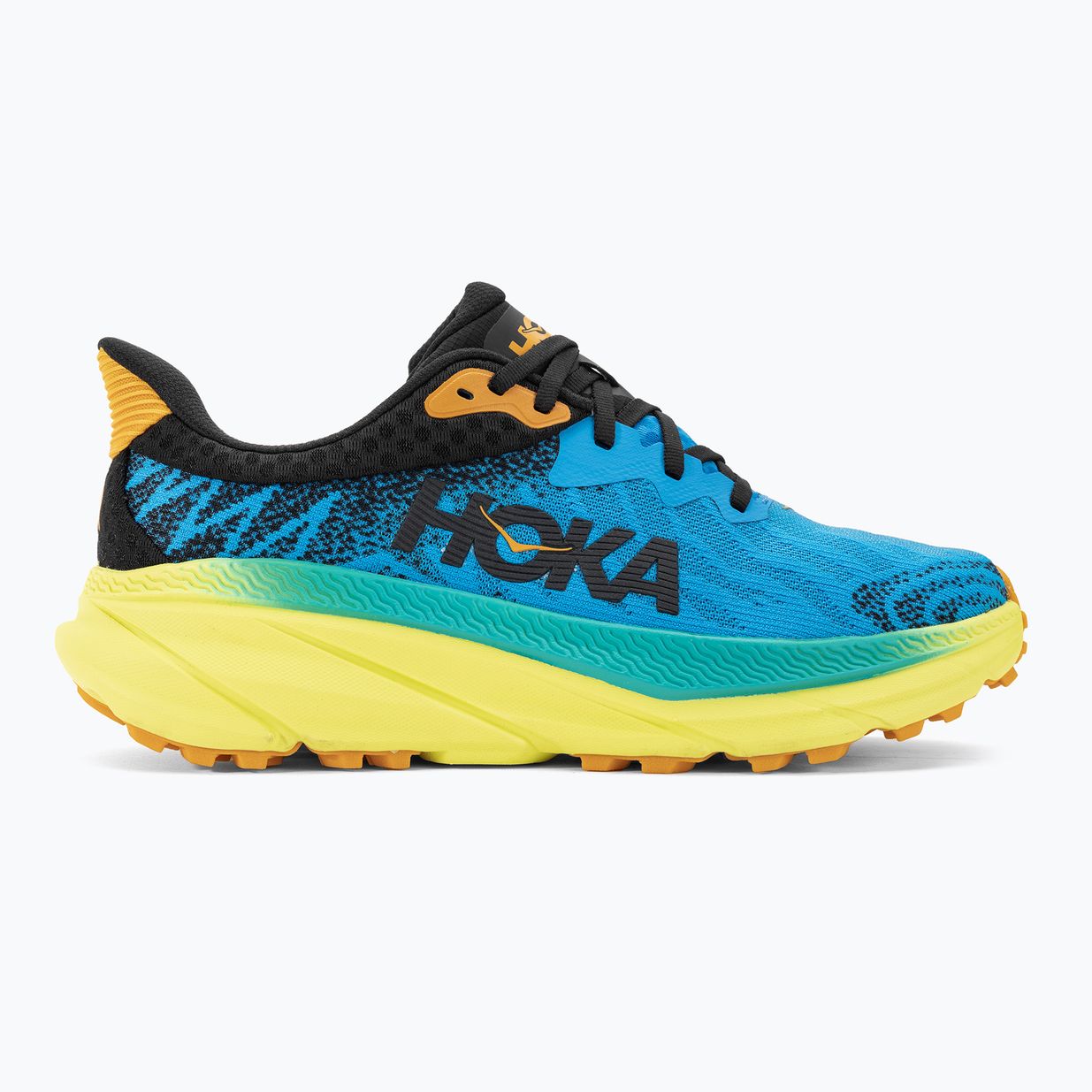 HOKA Challenger ATR 7 scarpe da corsa da uomo blu diva / primula della sera 2