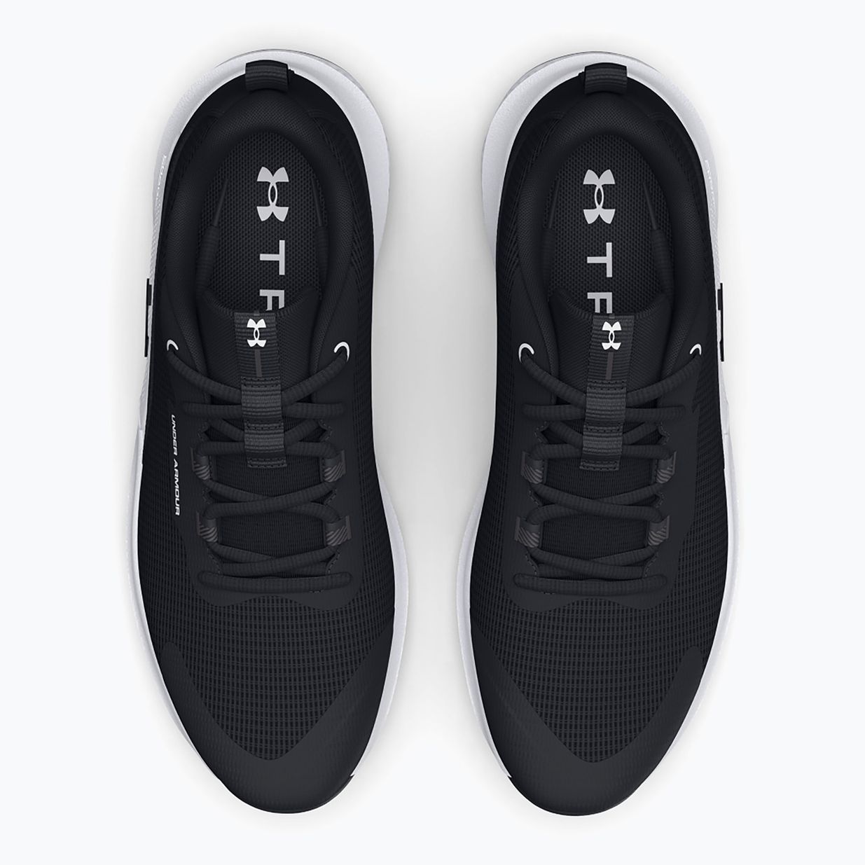 Under Armour Dynamic Select scarpe da ginnastica da uomo nero/bianco/nero 4