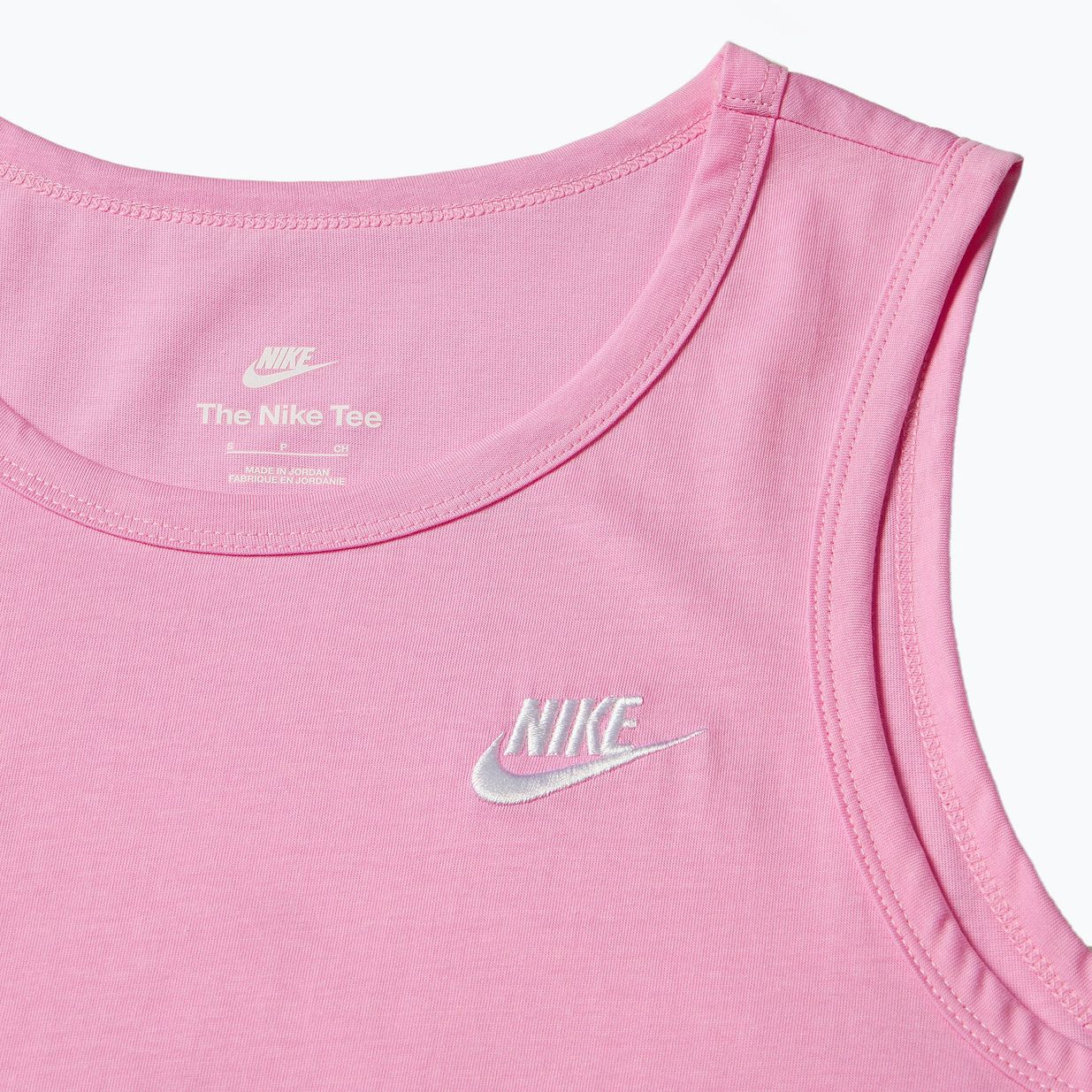 Canottiera da uomo Nike Sportswear Club TT rosa 3