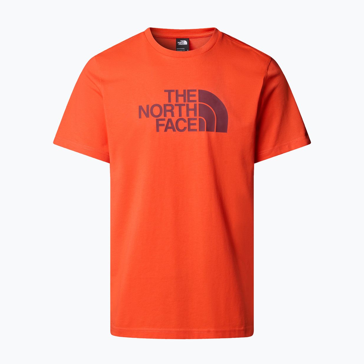 Maglietta The North Face Easy crimson orange/alpine plum da uomo 4