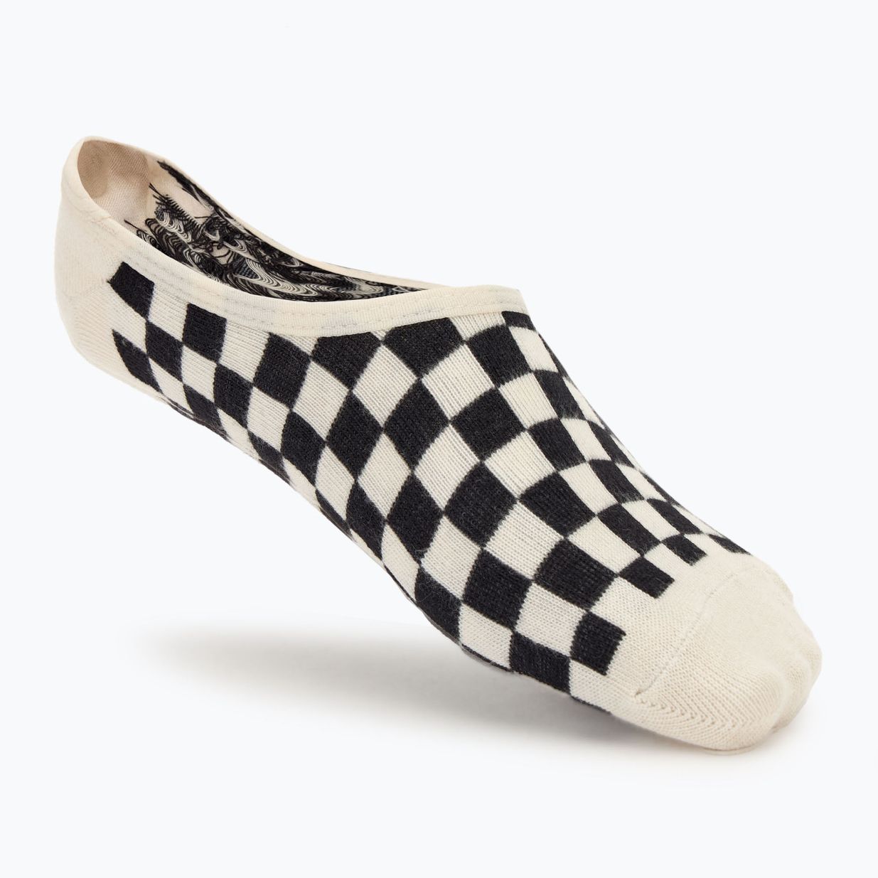 Calze Vans Checker Canoodle da donna 3 paia nero 2