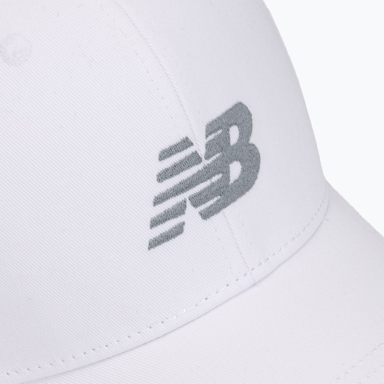 New Balance 6 Panel Structured Snapback cap bianco 3