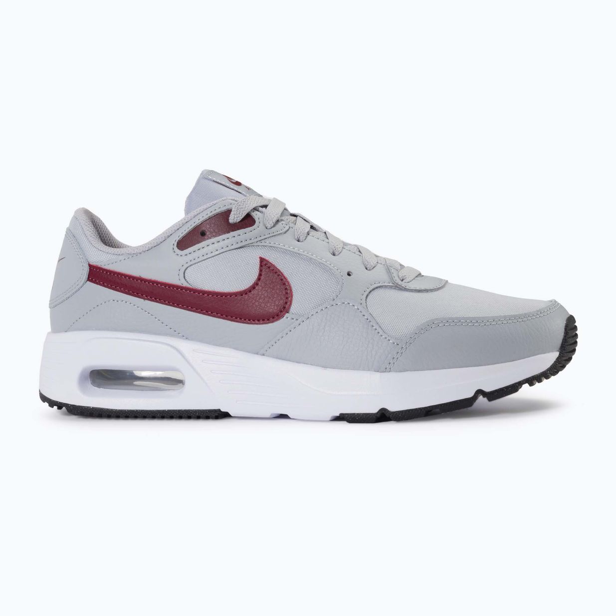 Uomo Nike Air Max Sc lupo grigio / borgogna cotta / bianco / rosso scuro squadra scarpe 2