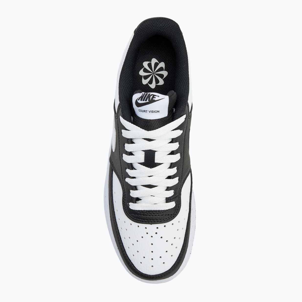 Nike Court Vision Low Next Nature nero/bianco scarpe da donna 5