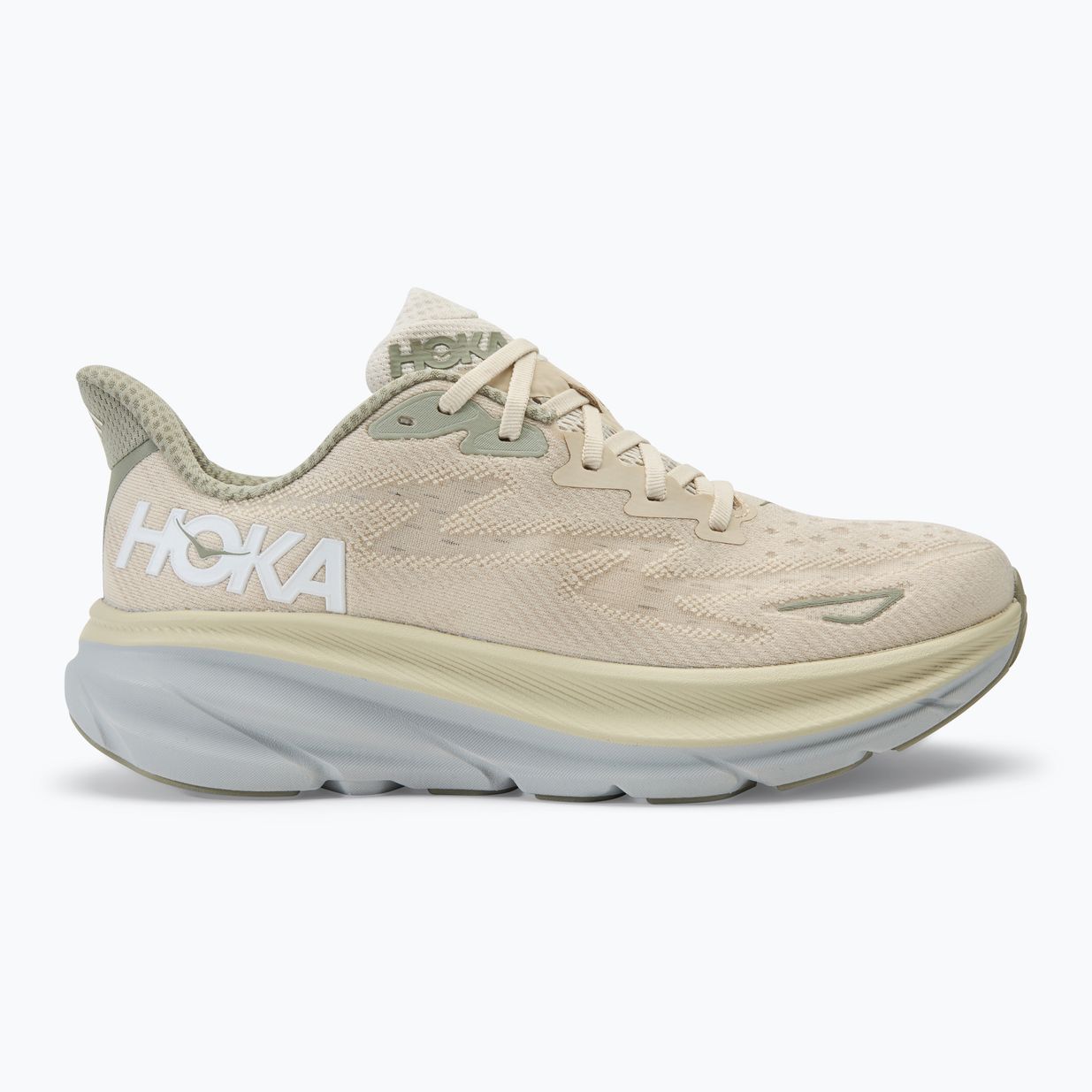 HOKA scarpe da corsa da uomo Clifton 9 latte d'avena / orzo 2