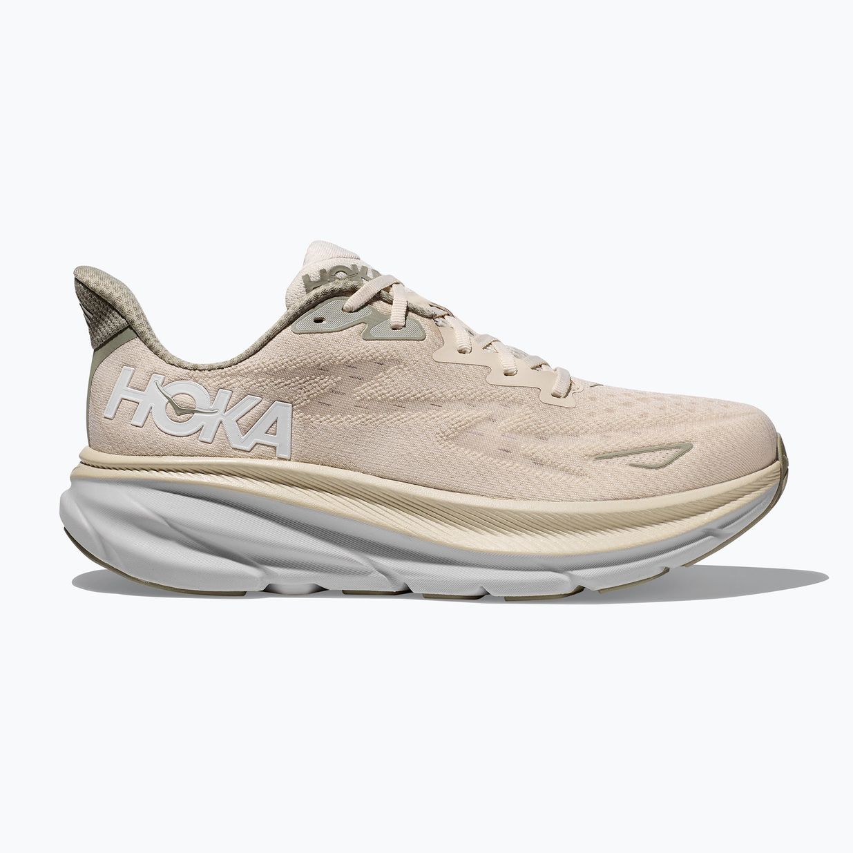 HOKA scarpe da corsa da uomo Clifton 9 latte d'avena / orzo 9