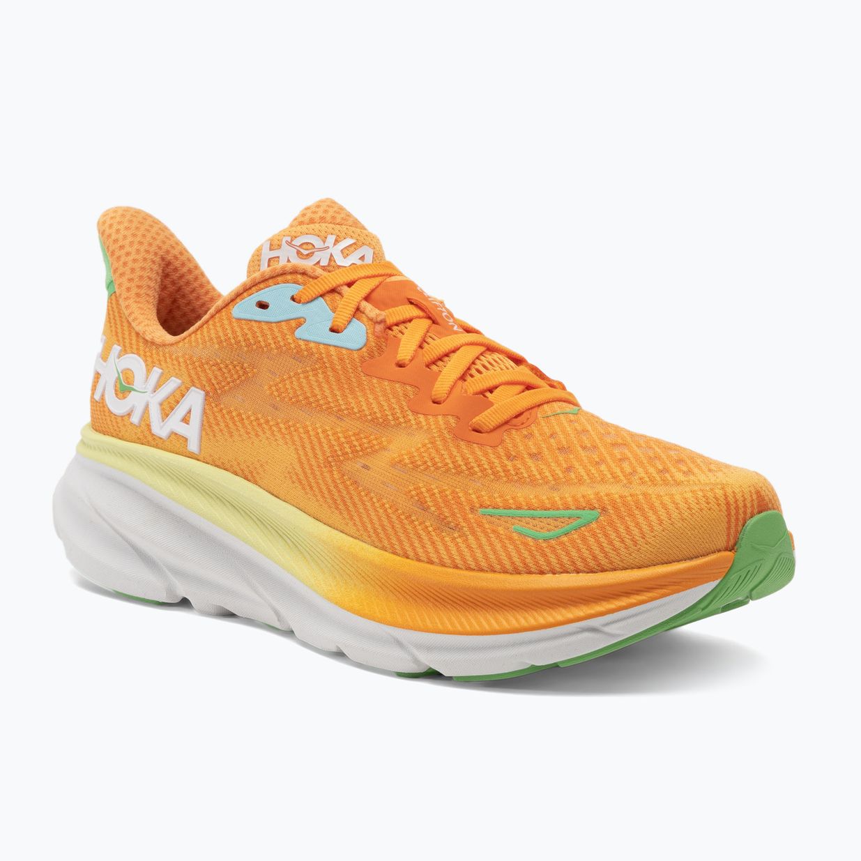 Scarpe da corsa da uomo HOKA Clifton 9 solar flare/sherbet