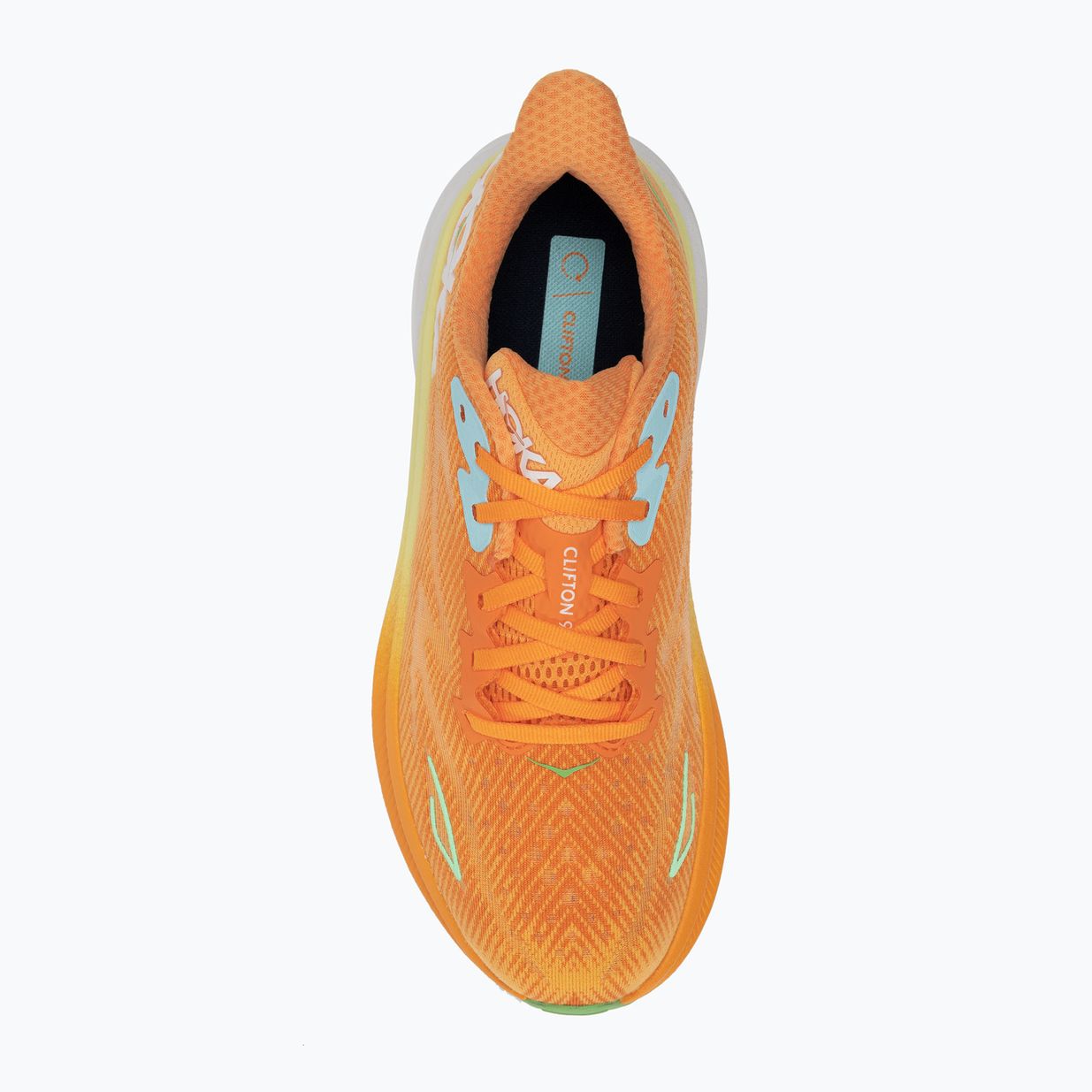 Scarpe da corsa da uomo HOKA Clifton 9 solar flare/sherbet 5