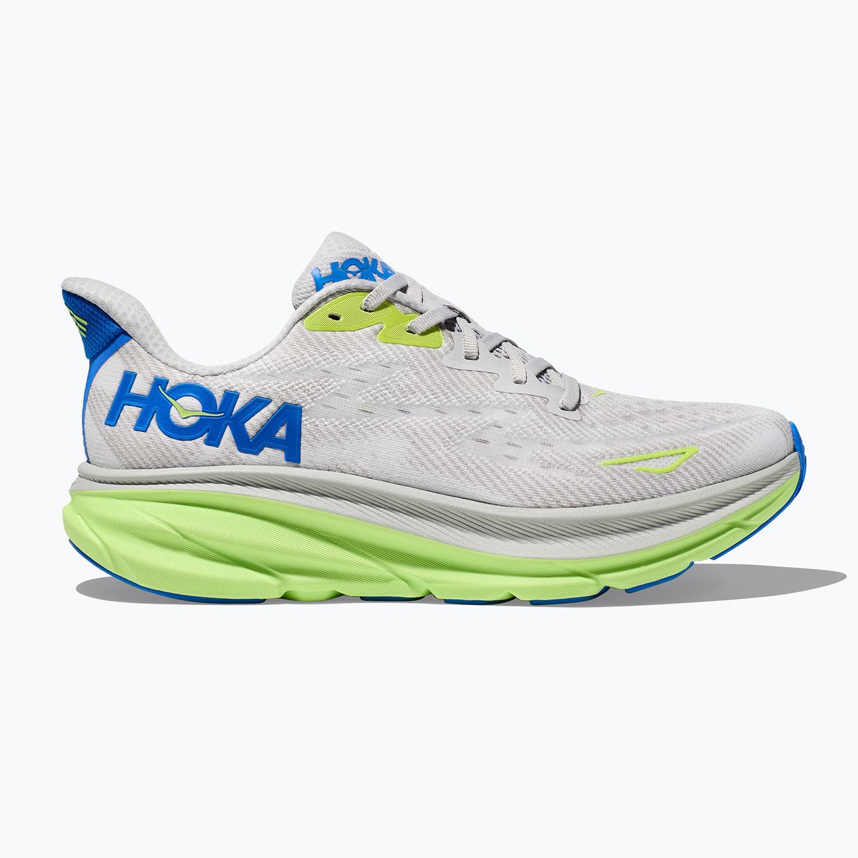 HOKA scarpe da corsa da uomo Clifton 9 stardust/elettrico cobalto 2