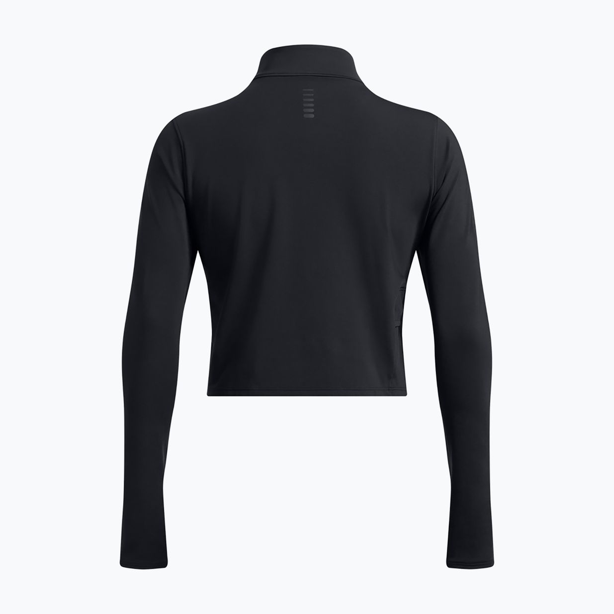 Under Armour Launch Elite Half Zip nero/riflettente da donna a maniche lunghe da running 4