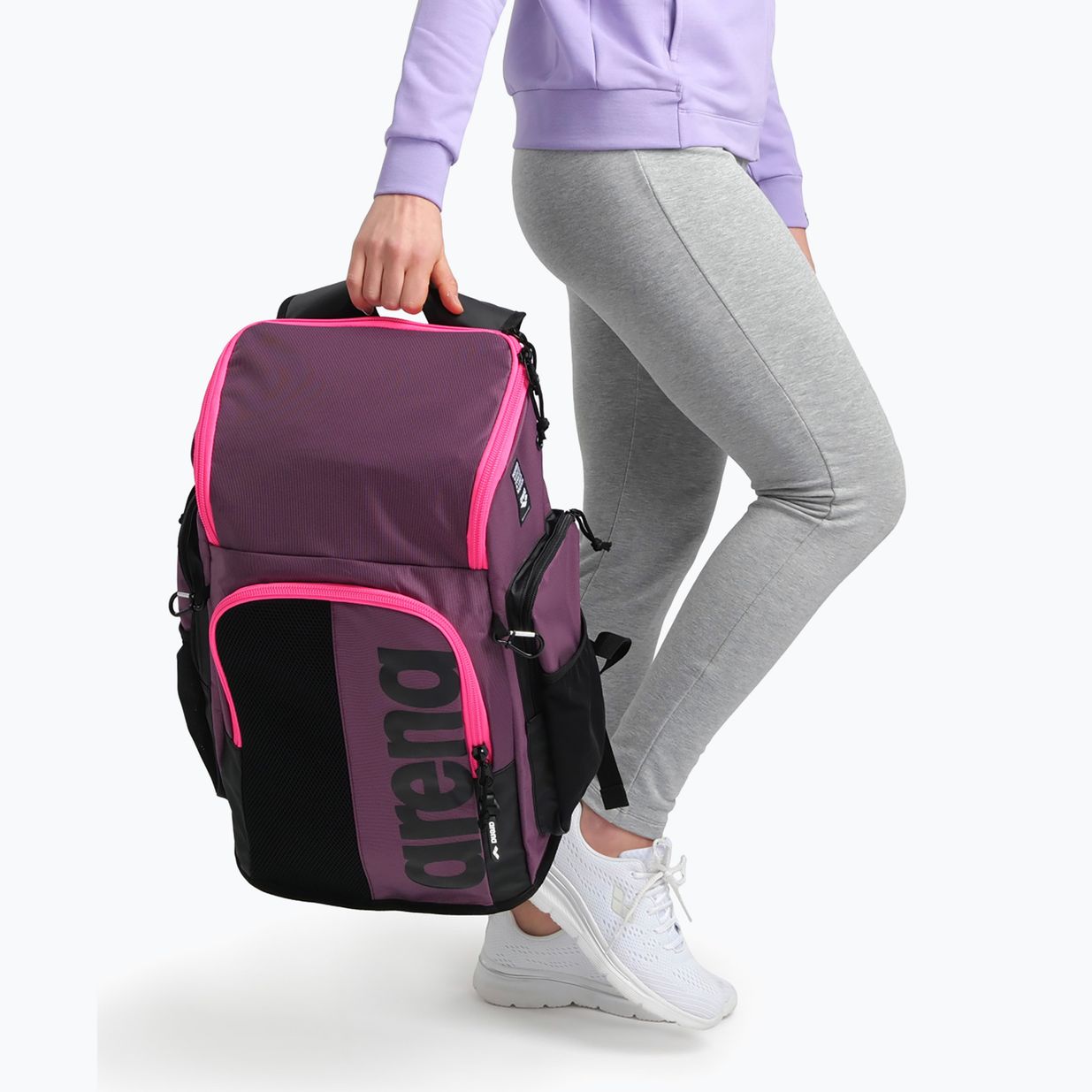 Zaino Arena Spiky III 45 l prugna/rosa 9