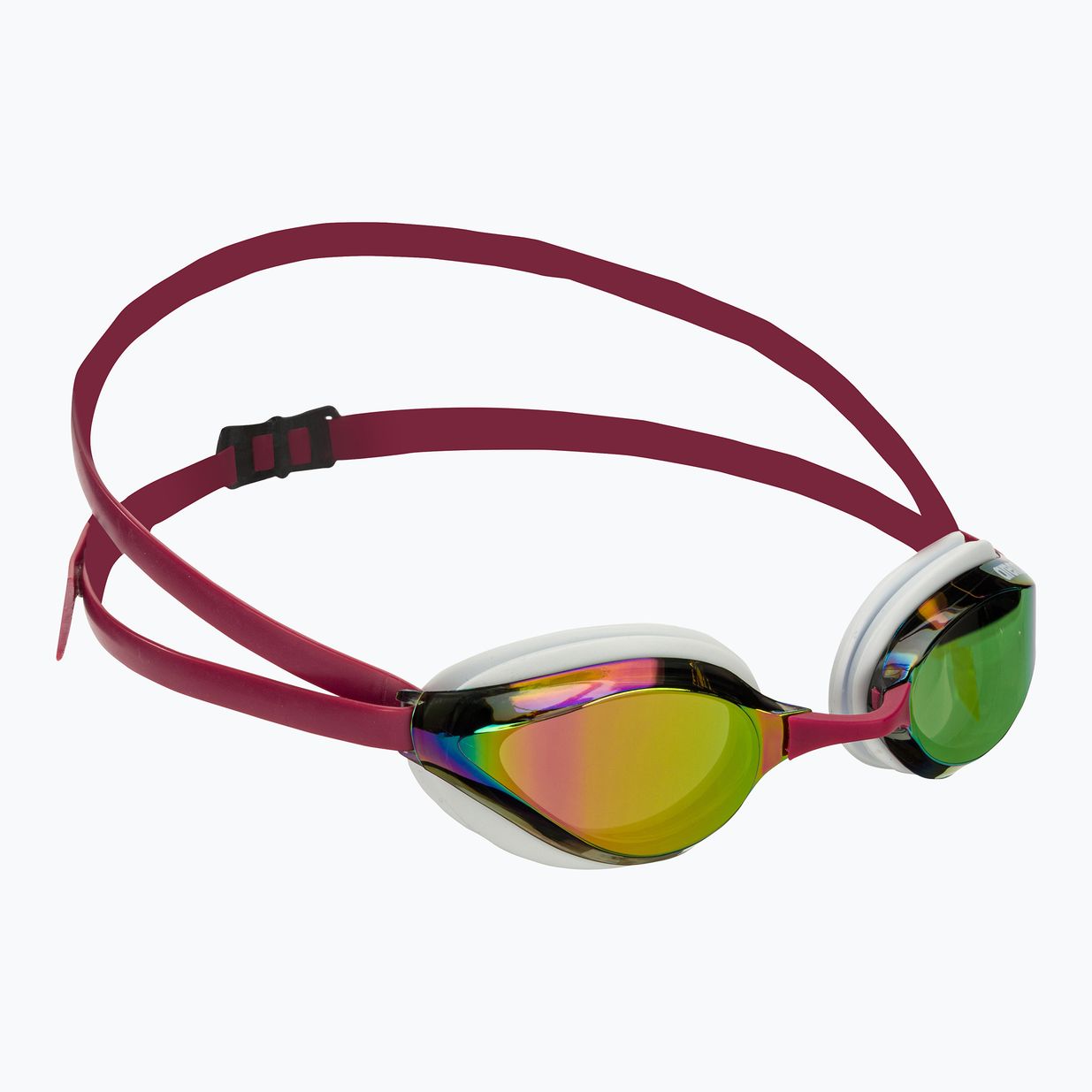 Occhialini da nuoto Arena Python Mirror rame/bianco/rosso