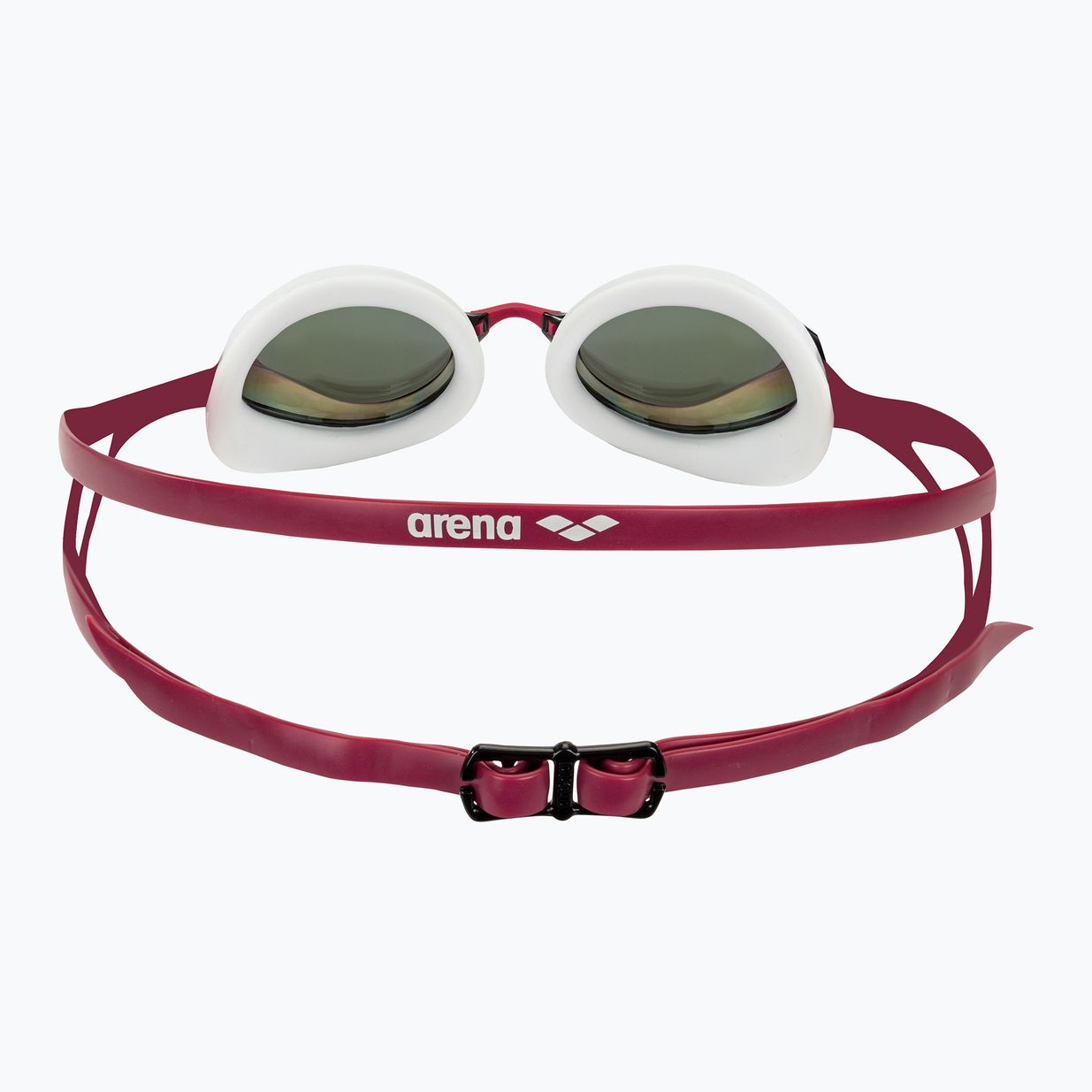 Occhialini da nuoto Arena Python Mirror rame/bianco/rosso 4