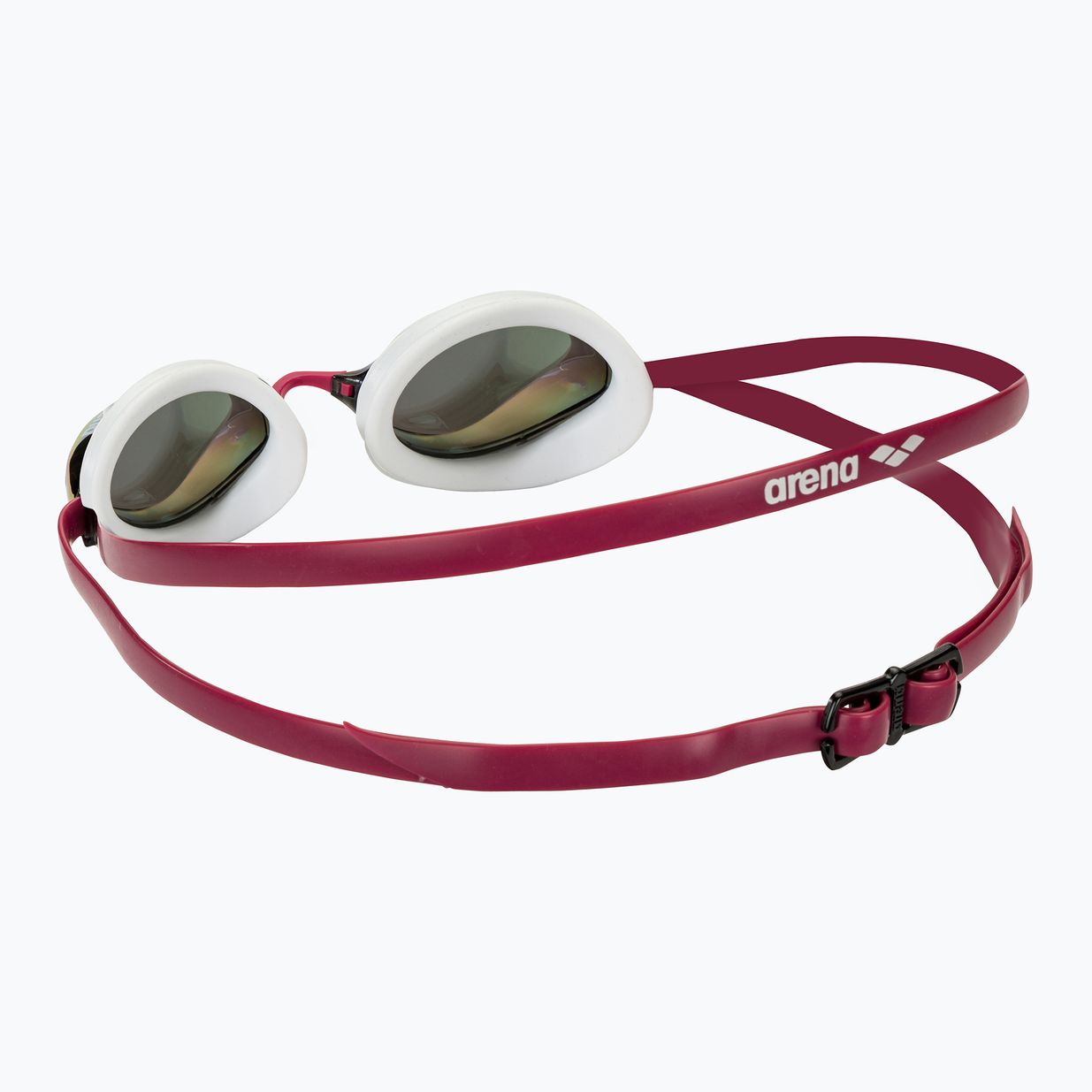 Occhialini da nuoto Arena Python Mirror rame/bianco/rosso 5