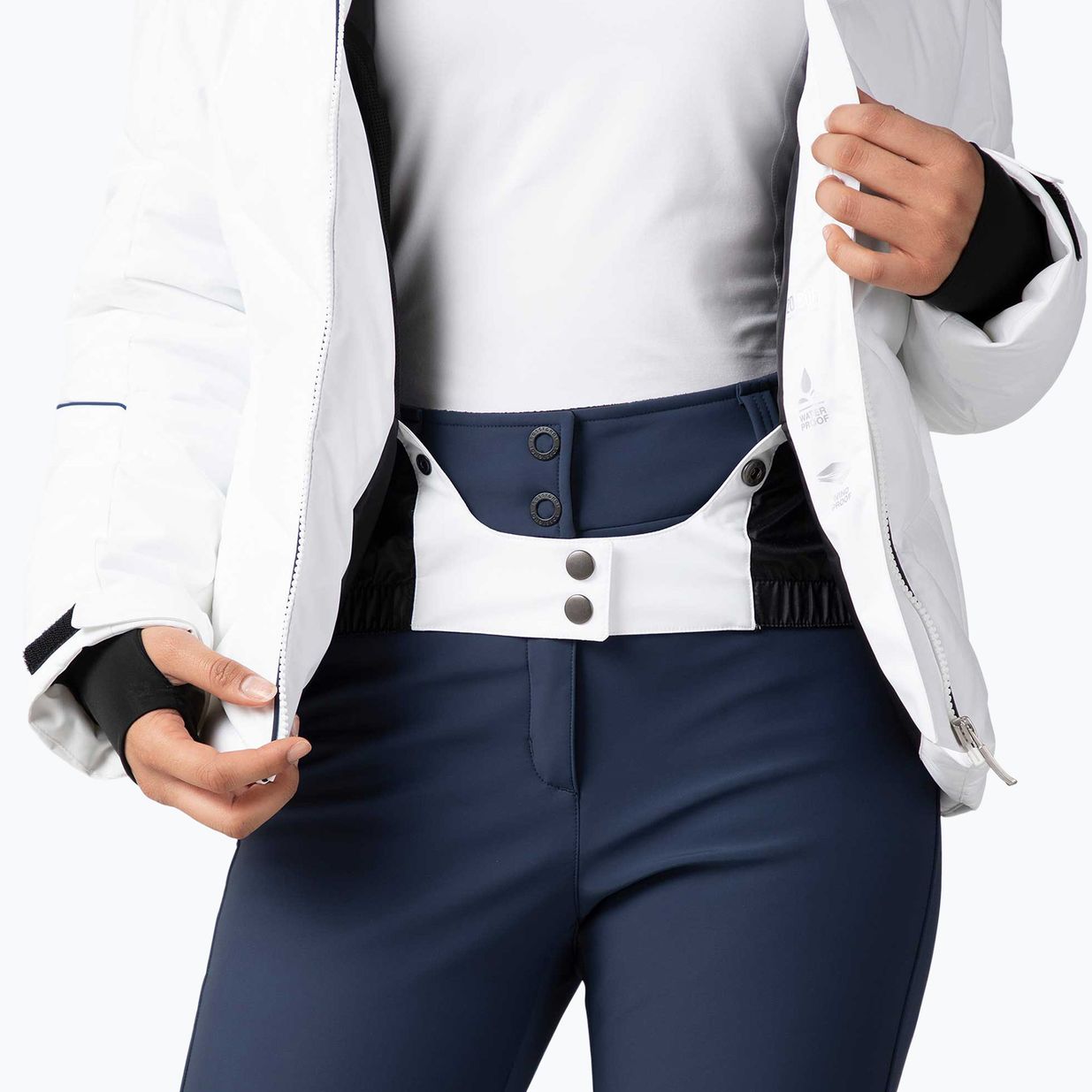 Giacca da sci donna Rossignol Staci Jkt bianco 11