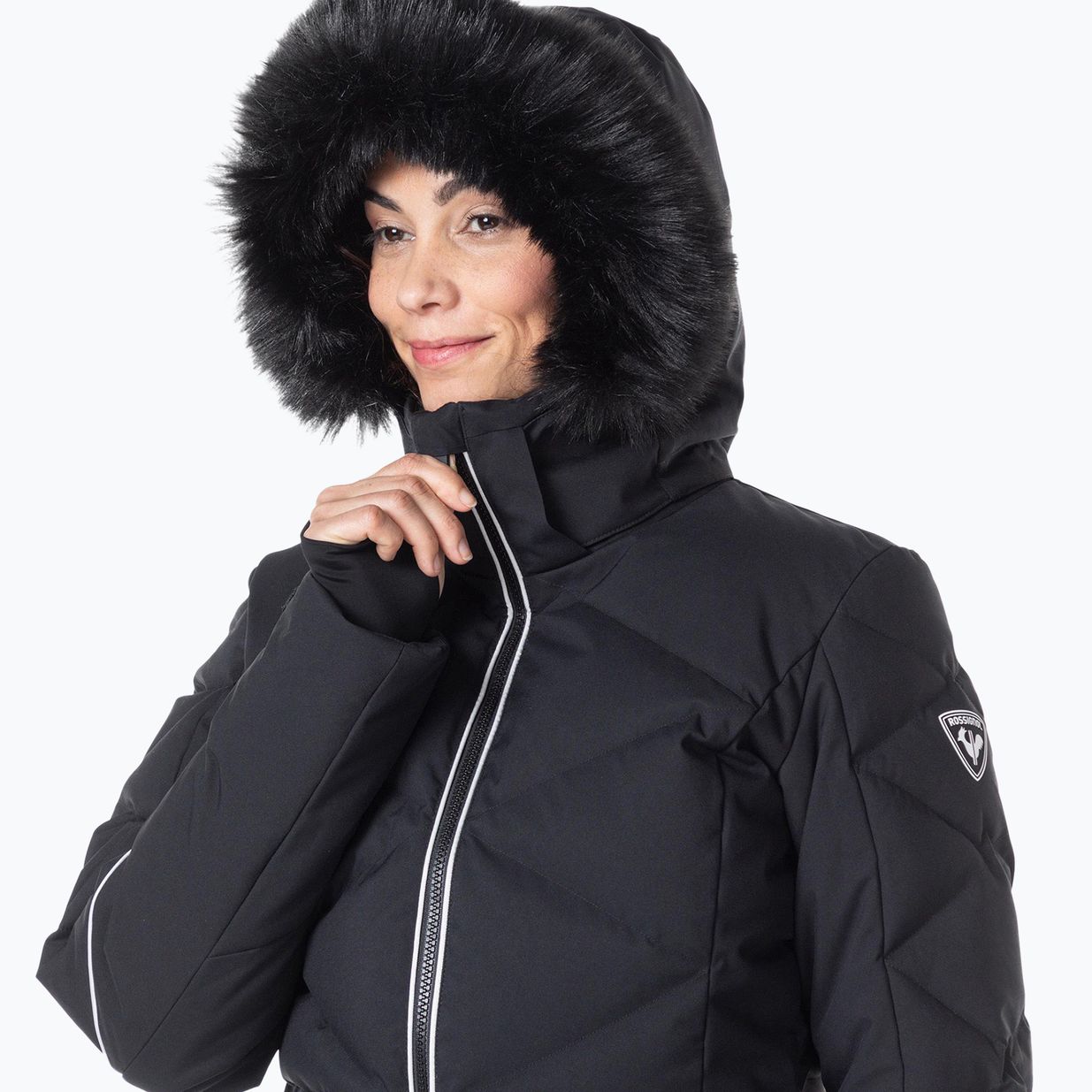 Giacca da sci da donna Rossignol Staci Jkt nero 4