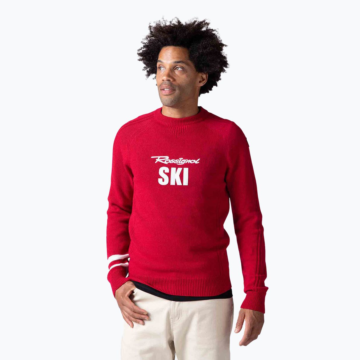 Rossignol Signature maglia da uomo Rossignol Knit sport rosso