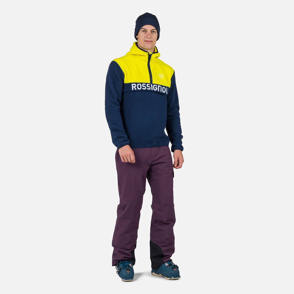 Felpa Rossignol Alltrack Fleece da uomo, blu scuro 2