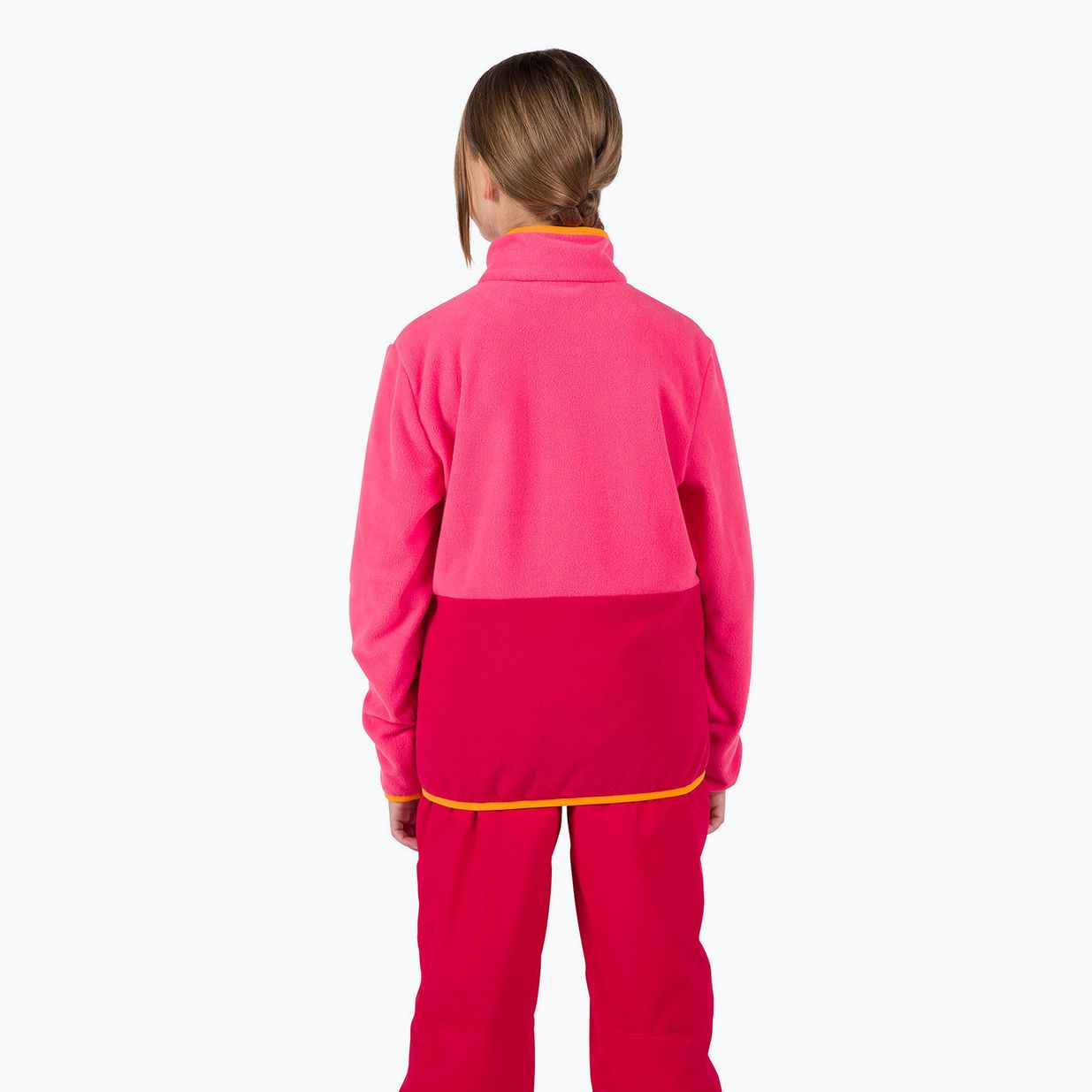 Felpa da bambino Rossignol Jr Strawpile Fleece Fz tea rose 3