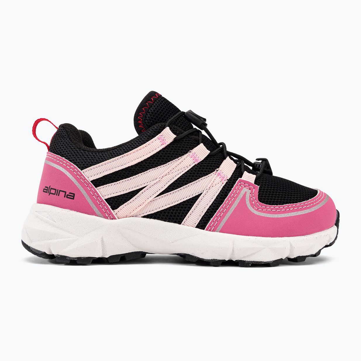 Alpina Breeze Summer rosa/nero scarpe da trekking per bambini 2