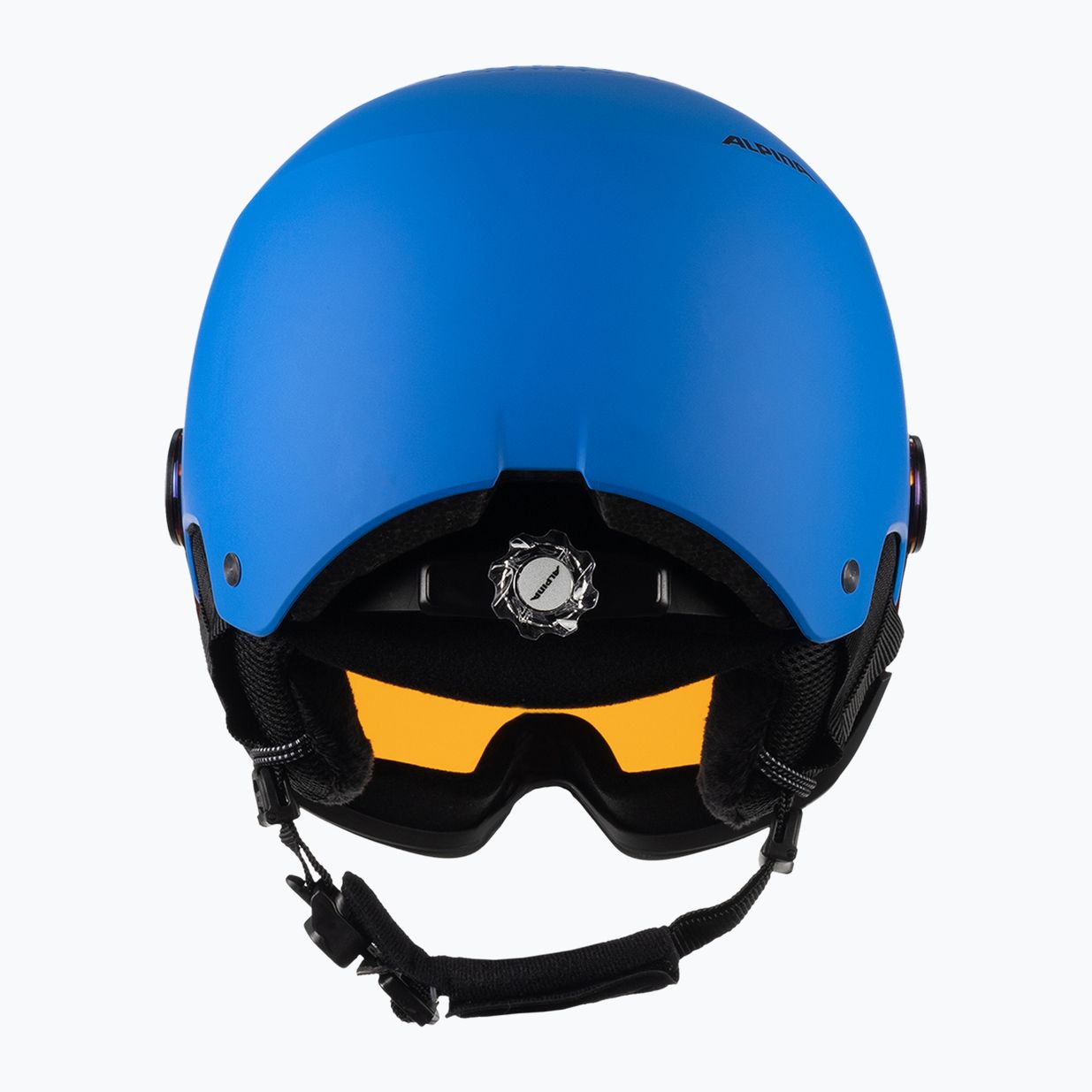 Casco da sci Alpina per bambini Zupo Visor Q-Lite blu opaco 3