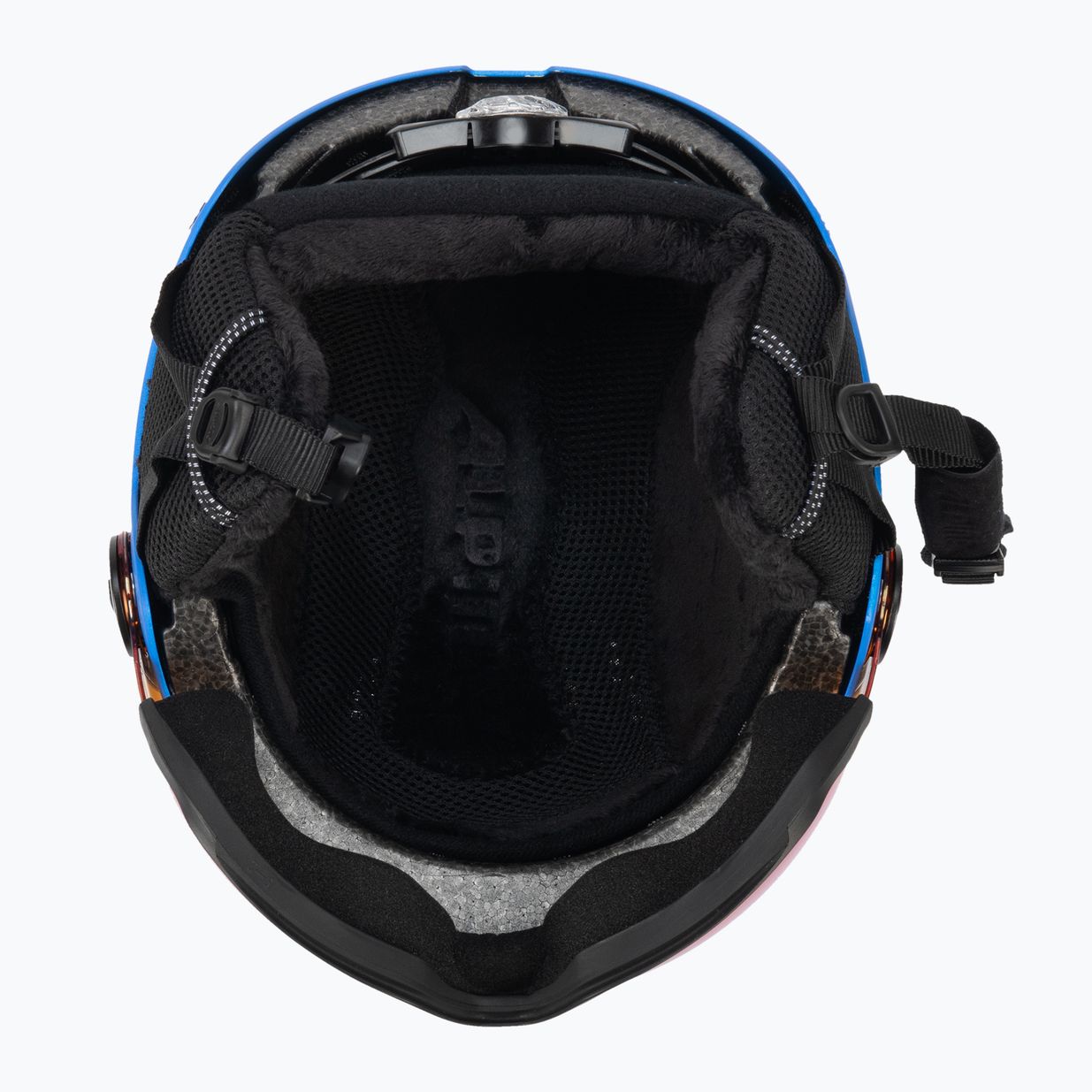 Casco da sci Alpina per bambini Zupo Visor Q-Lite blu opaco 5