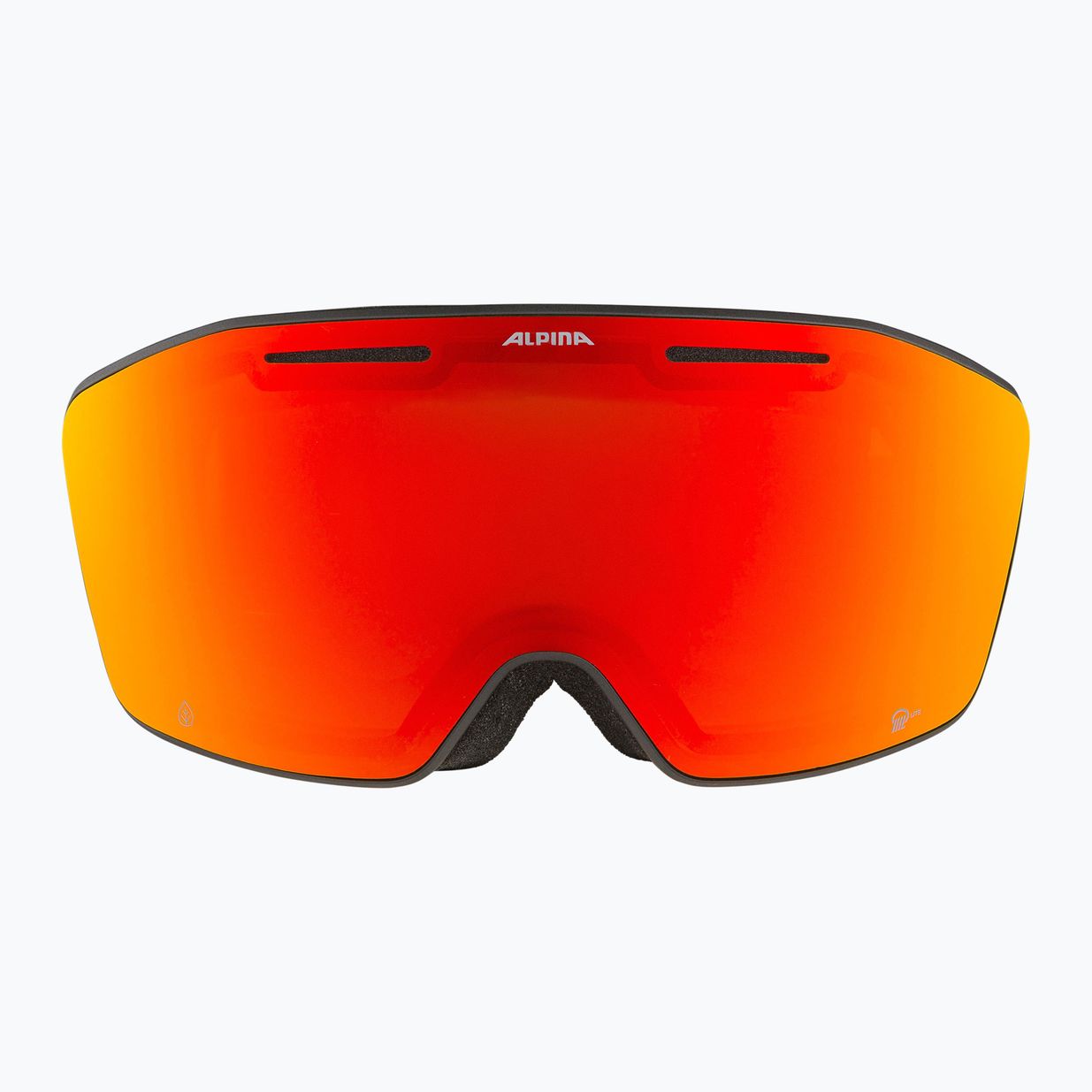 Occhiali da sci Alpina Nendaz Q-Lite S2 nero/giallo opaco/rosso 3