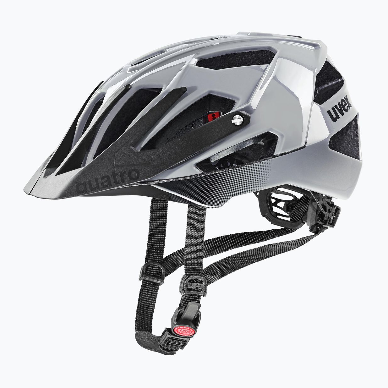 Casco da bicicletta UVEX Quatro rhino/nero 3