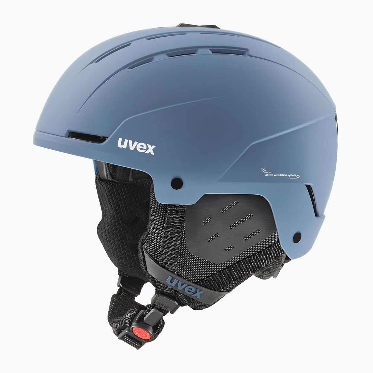 Casco da sci UVEX Stance blu pietra opaco