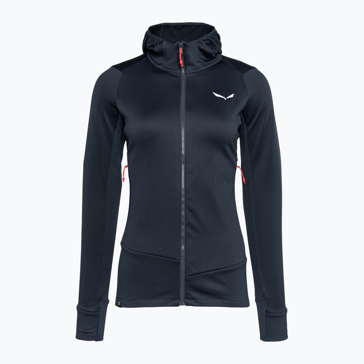 Giacca da trekking da donna Salewa Puez PL blazer navy con cappuccio