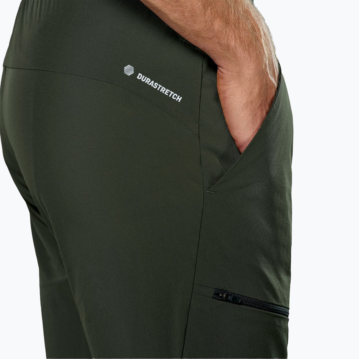 Pantaloncini da trekking Salewa da uomo Puez 4 oliva scuro 7