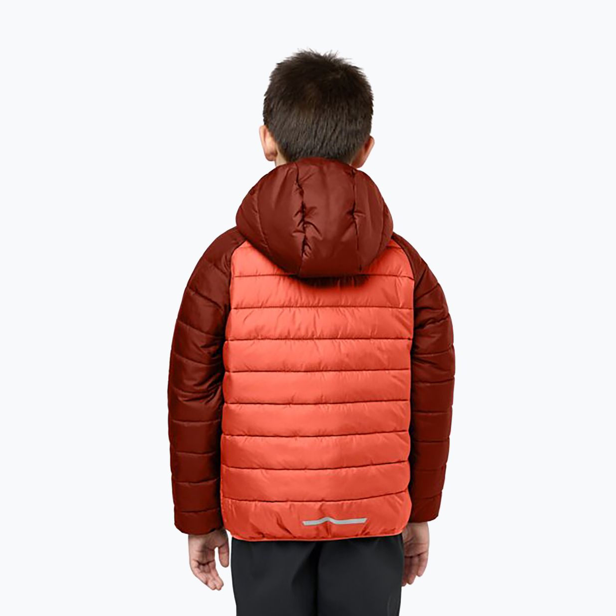 Piumino da bambino Jack Wolfskin Zenon arancione corallo 2