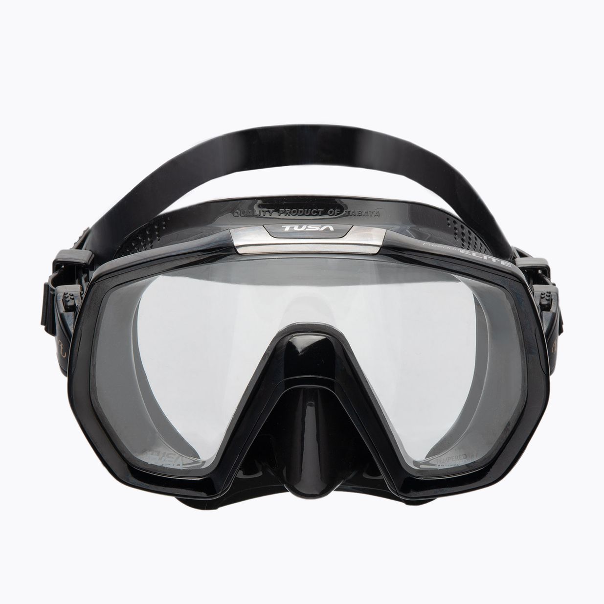 TUSA Freedom Elite maschera subacquea nera/grigia 2