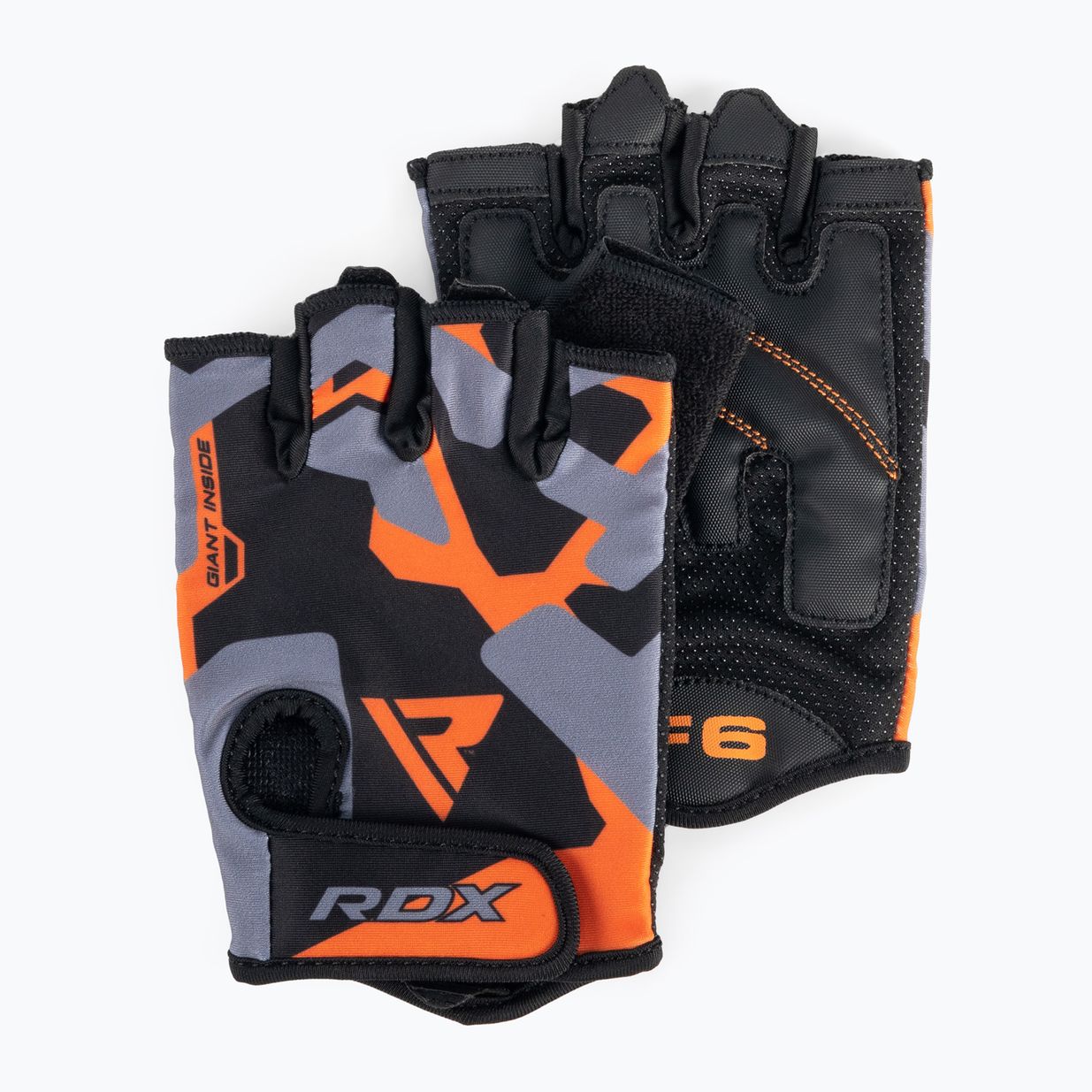 Guanti da allenamento RDX Sublimation F6 arancione