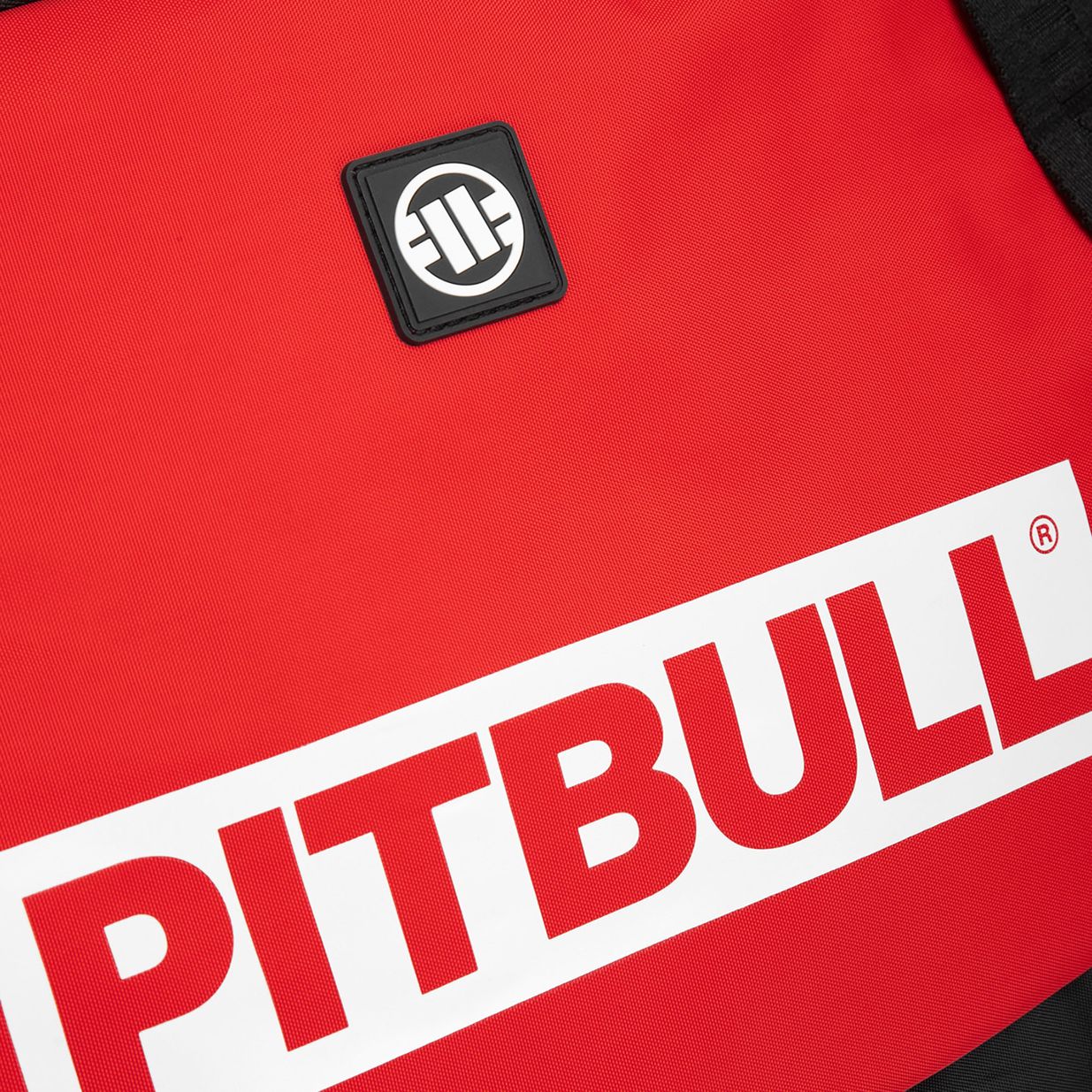 Pitbull West Coast Sports borsa da allenamento rosso/nera 3