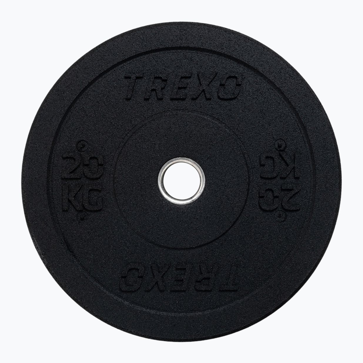 Peso paracolpi olimpico TREXO TRX-BMP020 20 kg nero 7