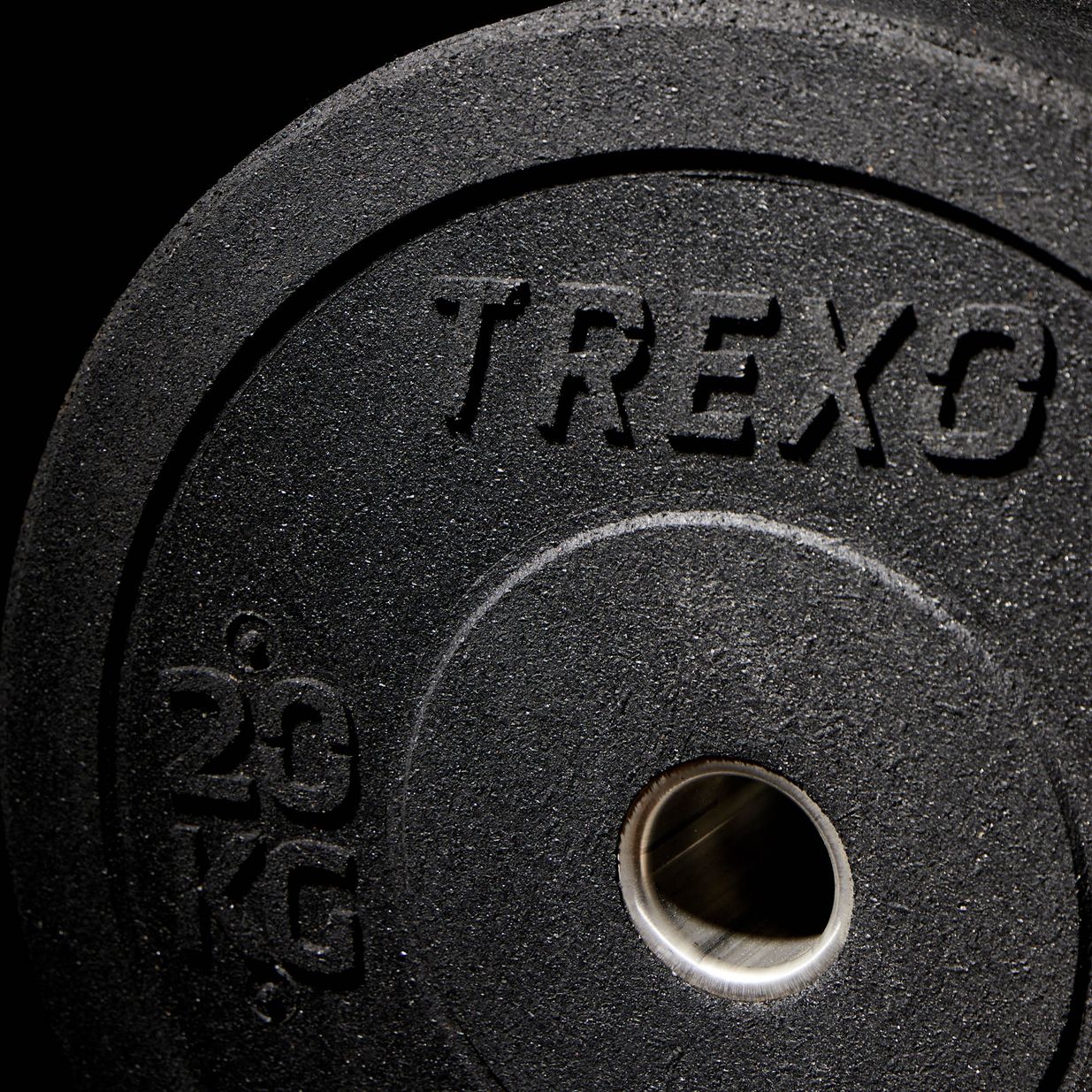 Peso paracolpi olimpico TREXO TRX-BMP020 20 kg nero 5