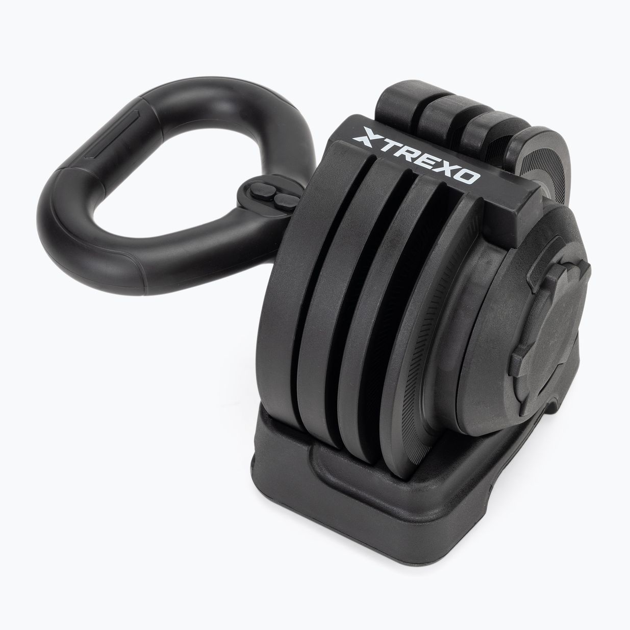 TREXO TXO-B4W004 Kettlebell regolabile da 12 kg nero