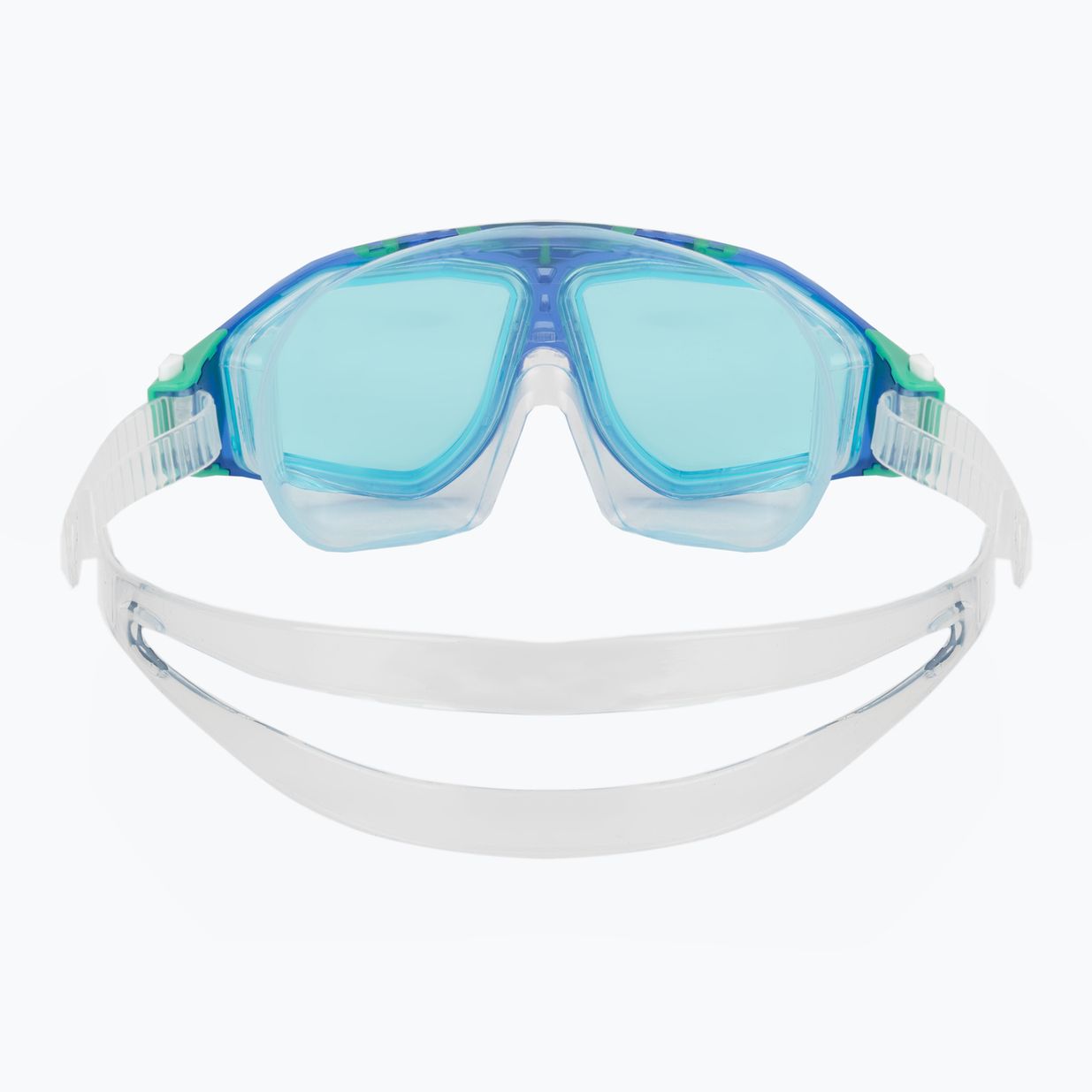 Maschera da nuoto per bambini AQUASTIC Mako Jr blu 4