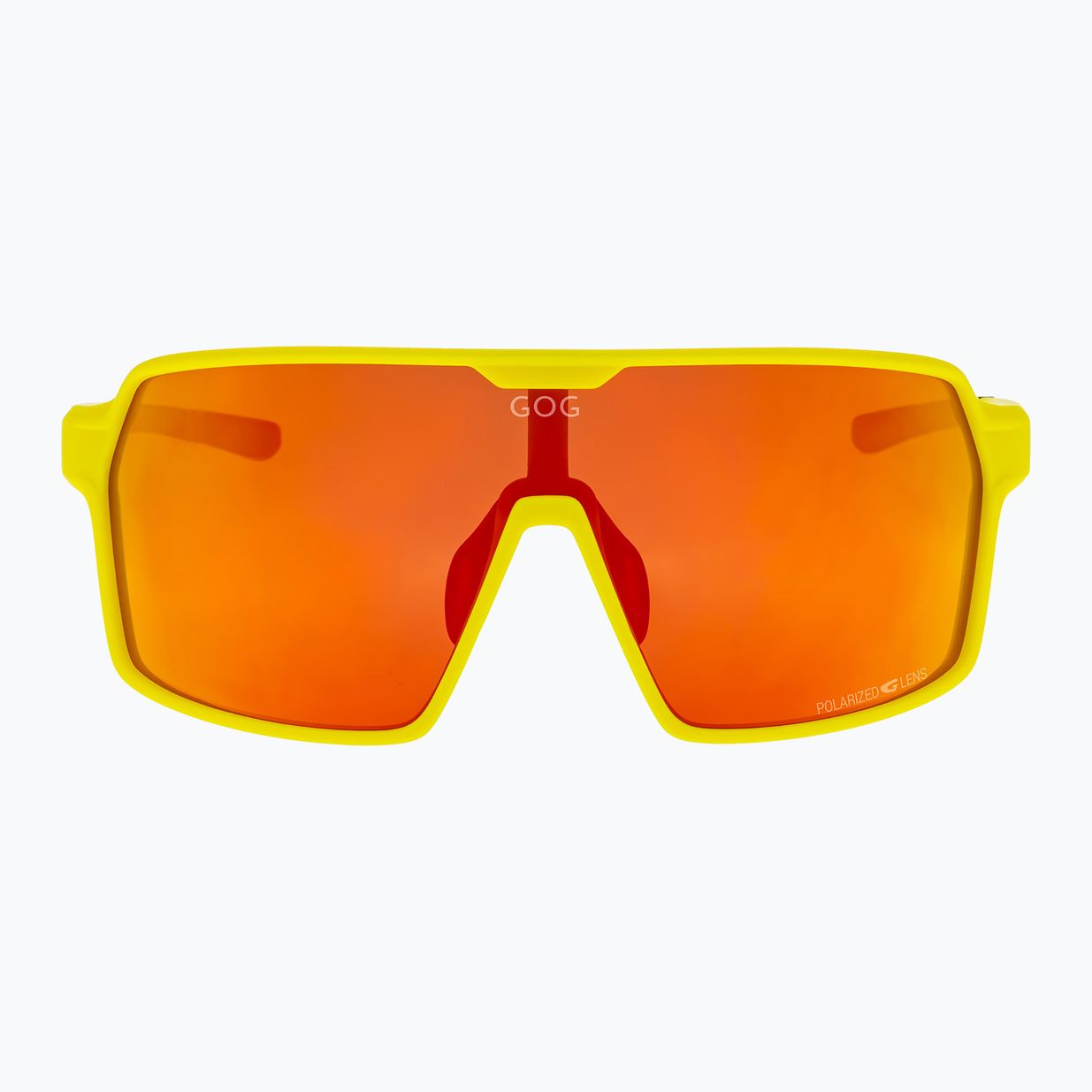 Occhiali da sole GOG Kronos giallo neon opaco/nero/rosso policromatico 6