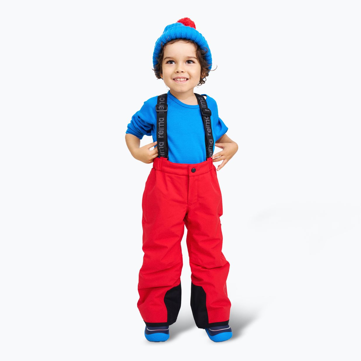 Pantaloni da sci Reima per bambini Proxima rosso pomodoro 7