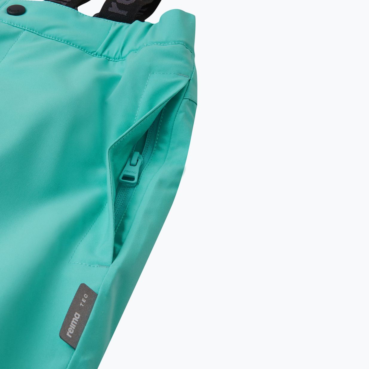 Pantaloni da sci per bambini Reima Proxima, color menta brillante 4