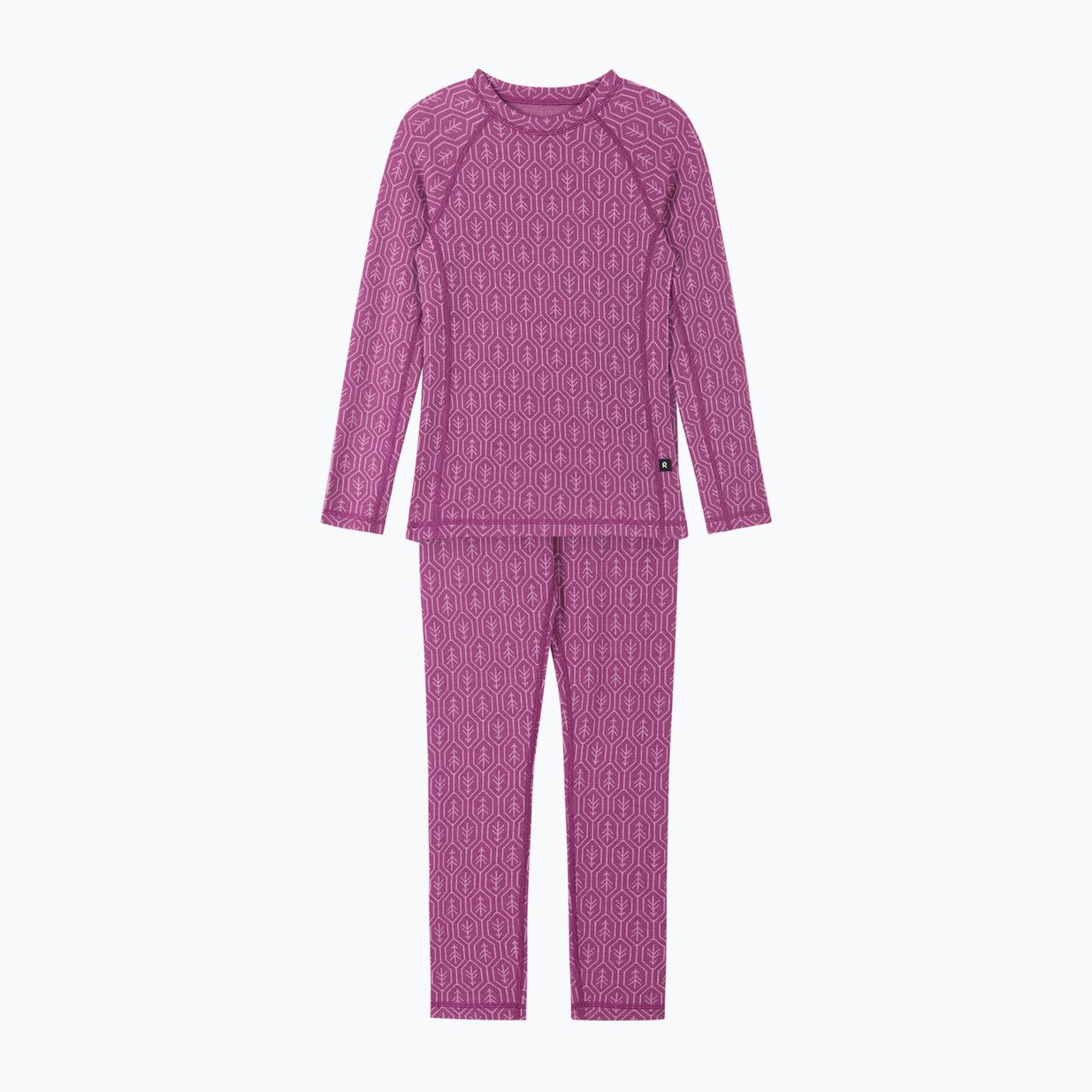 Set di intimo termico Reima per bambini Taival rosso viola