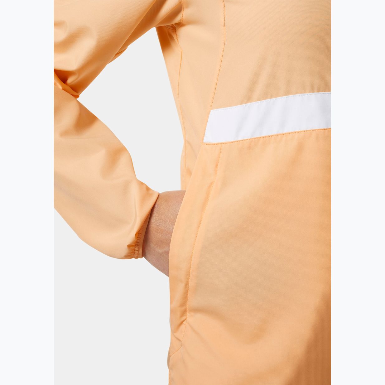 Giacca da vela Helly Hansen da donna Salt Stripe Windbreaker miami peach 4