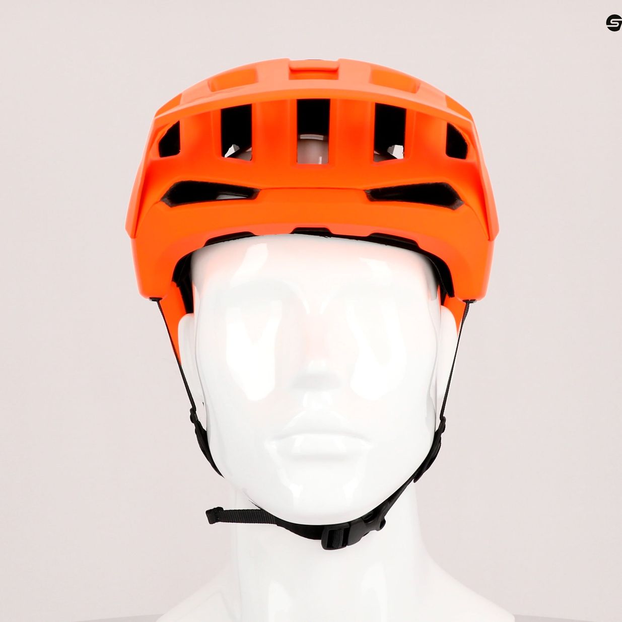 Casco da bici POC Kortal Race MIPS arancione fluorescente/uranio/nero opaco 9