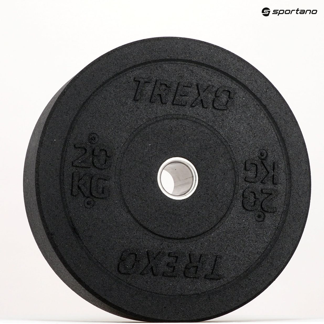 Peso paracolpi olimpico TREXO TRX-BMP020 20 kg nero 13