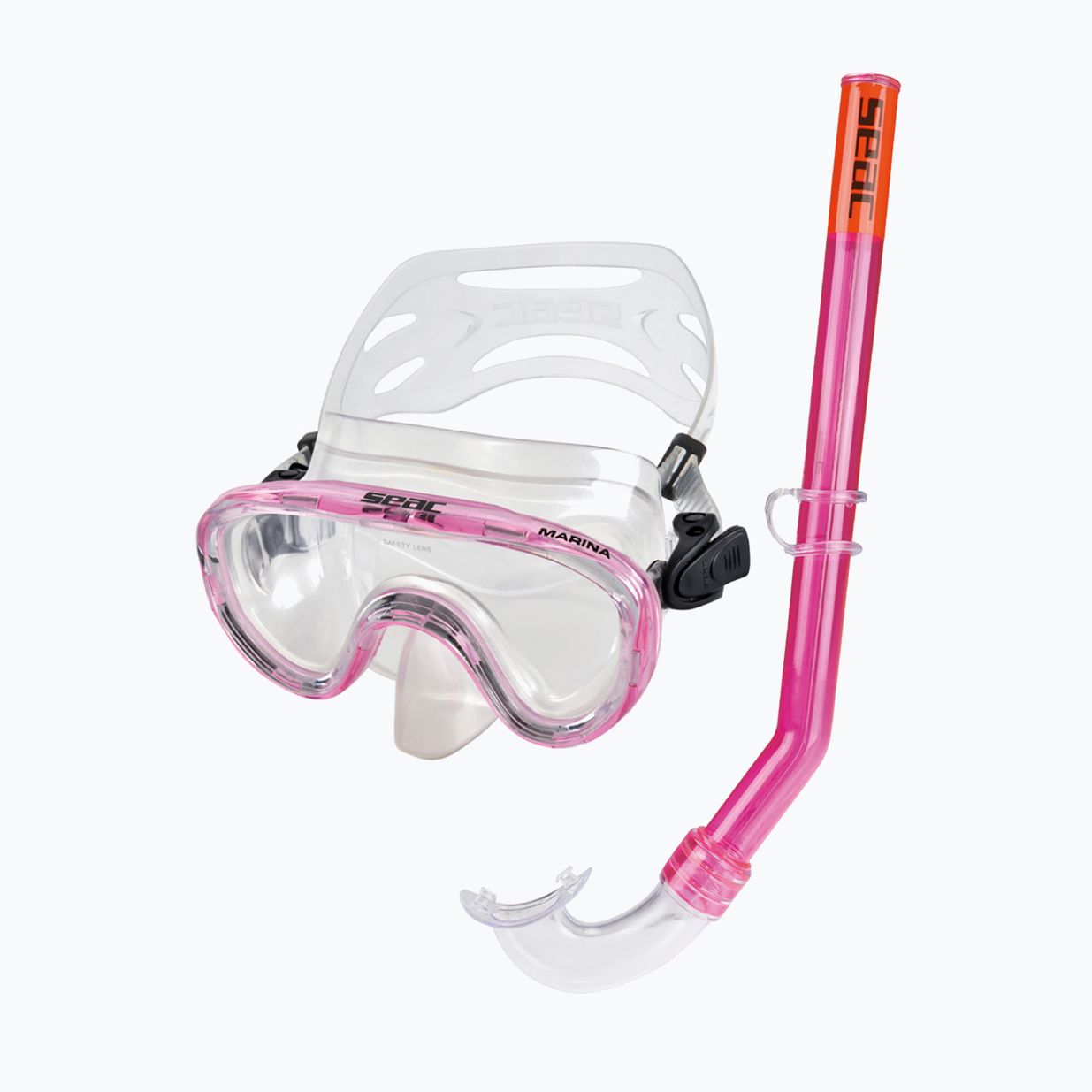 Kit snorkeling per bambini SEAC Marina rosa