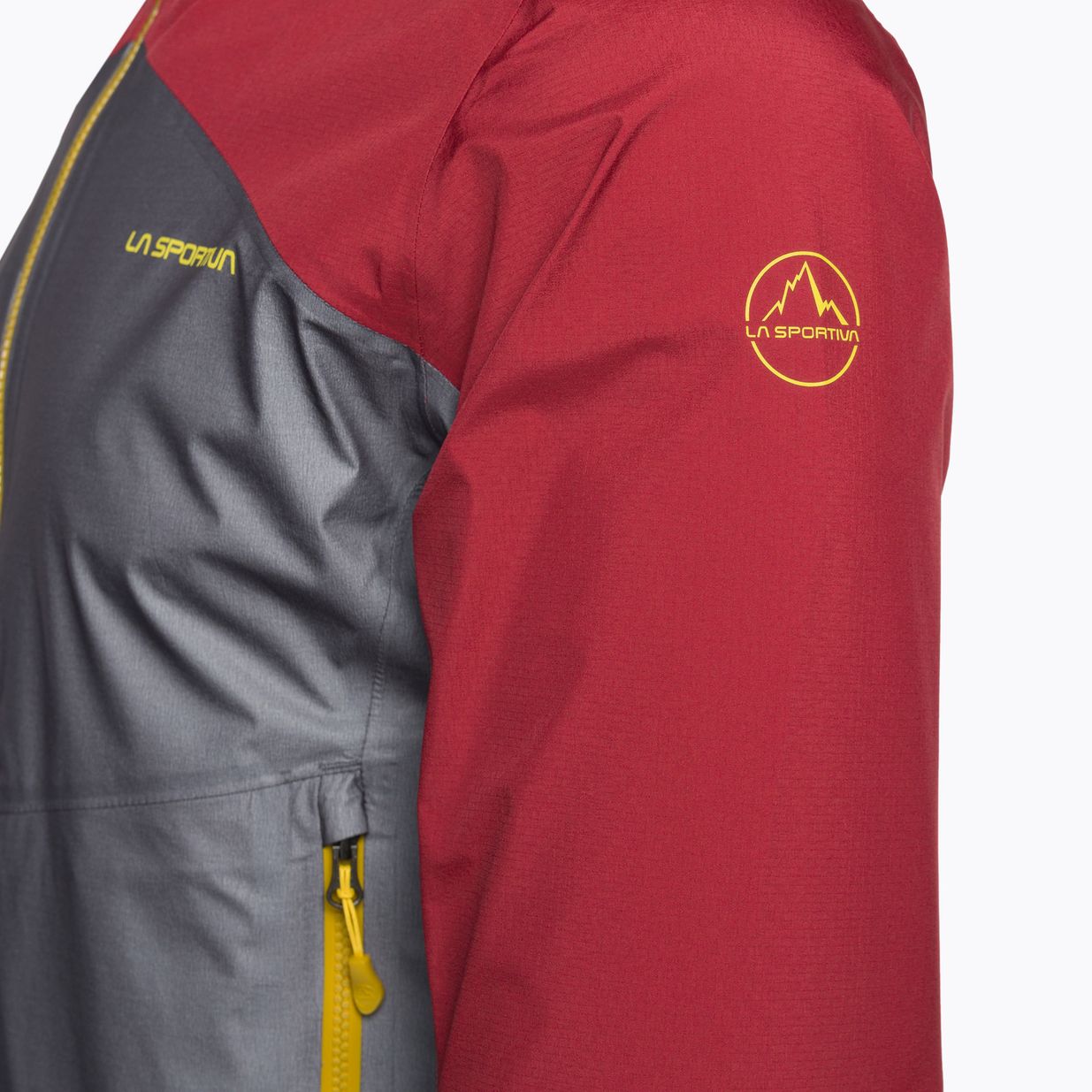 Giacca da pioggia da uomo La Sportiva Revel GTX nero/sangria 9