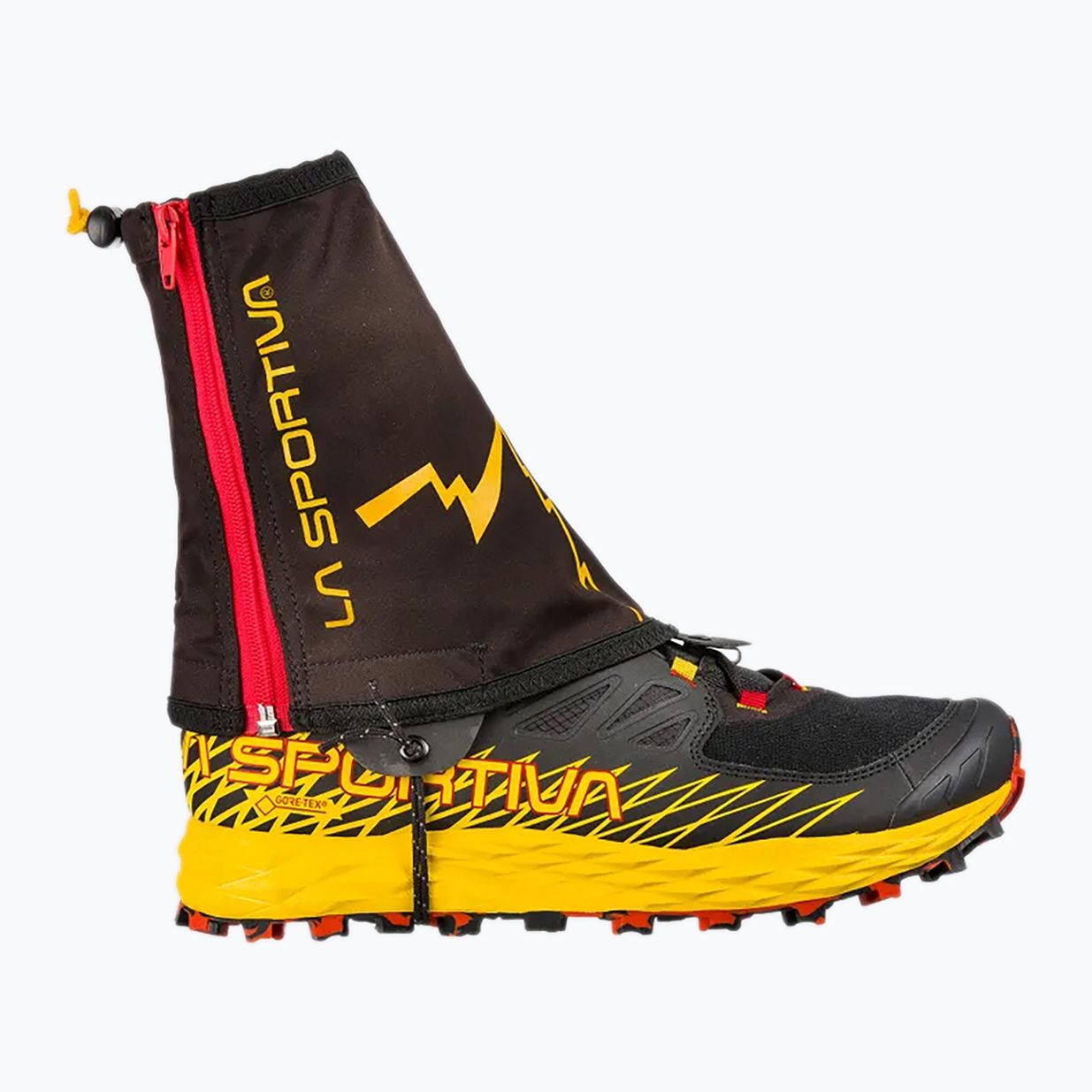 La Sportiva Ghetta da corsa invernale nero/giallo 3