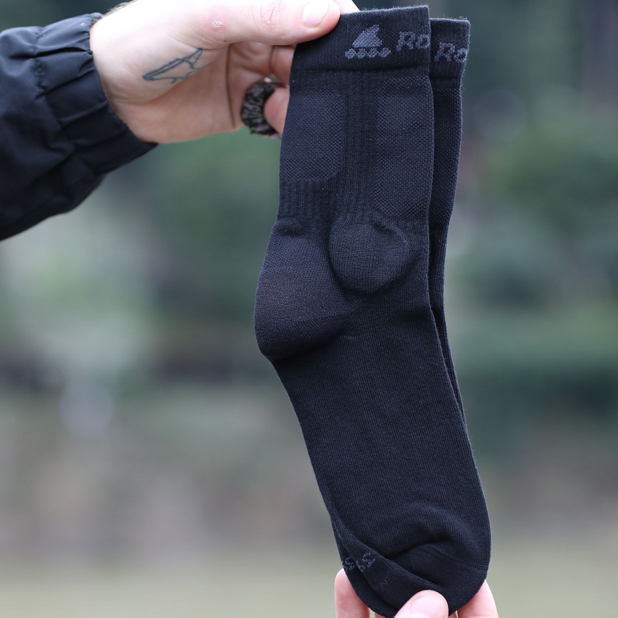 Rollerblade Skate Socks 3 paia nero 6